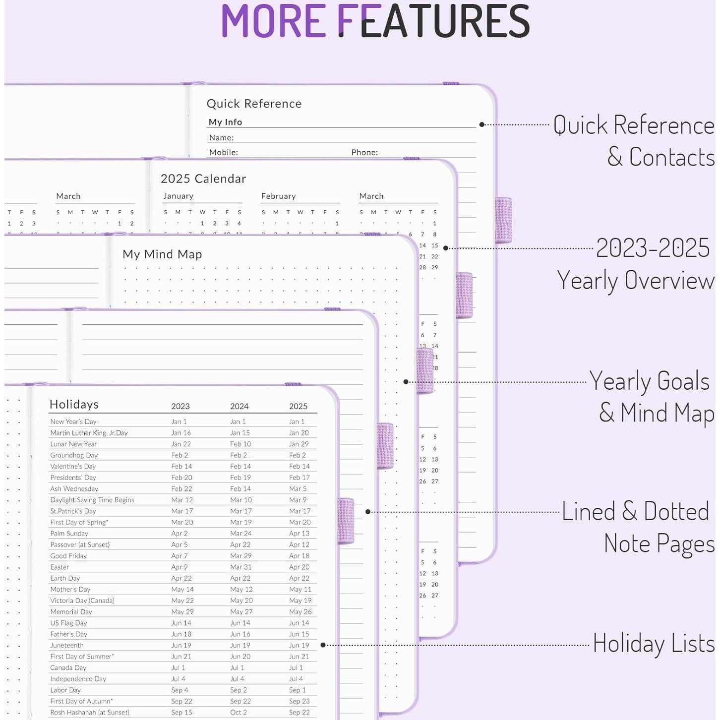 Planificador Semanal No Datado Forvencer A5 Verde Oscuro
