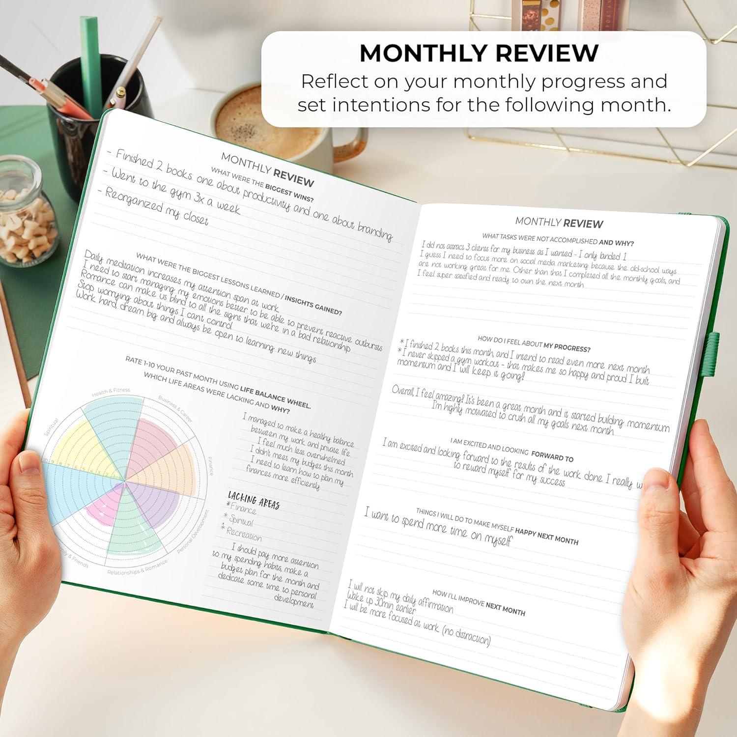 Planificador Semanal Clever Fox PRO A4 Verde Bosque