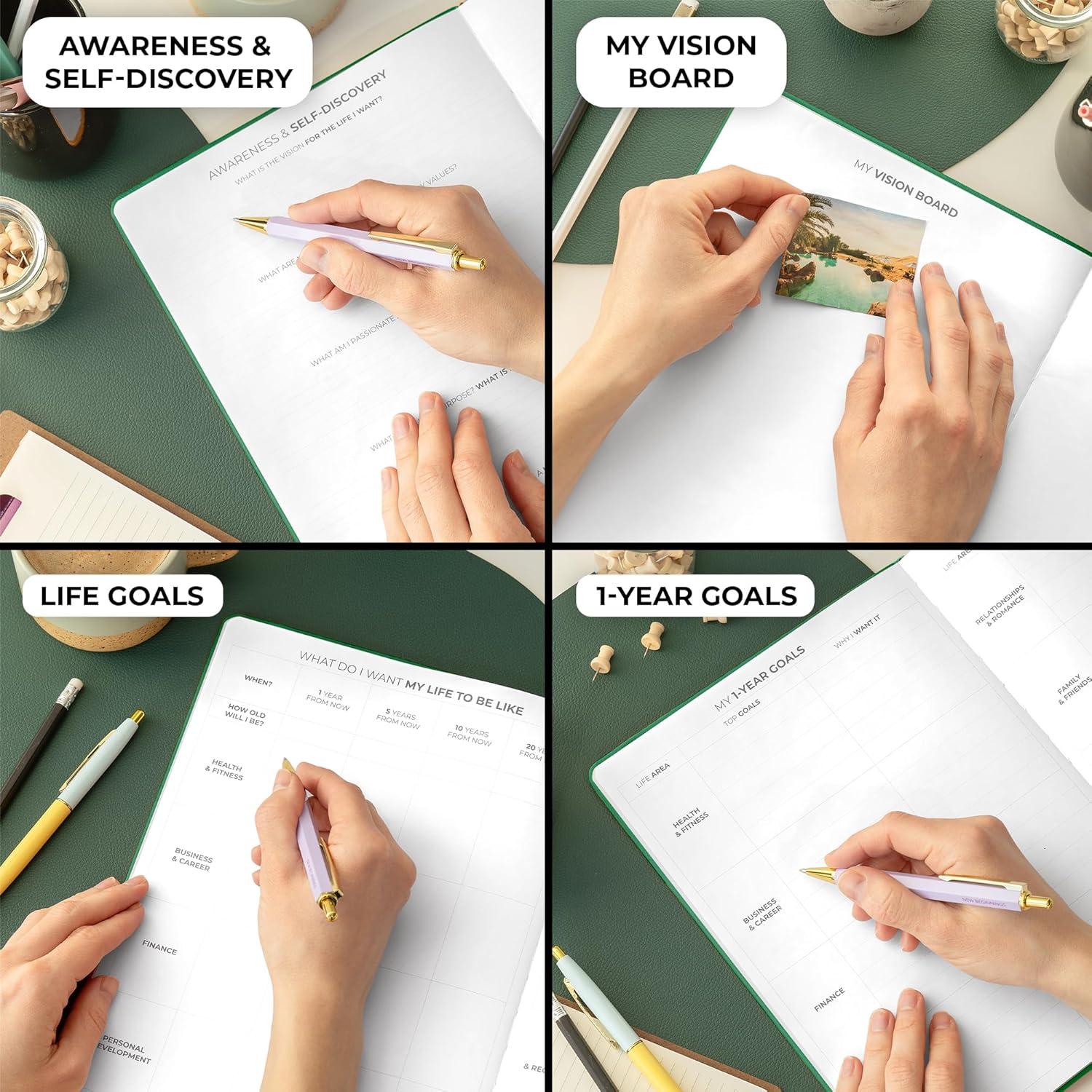 Planificador Semanal Clever Fox PRO A4 Verde Bosque