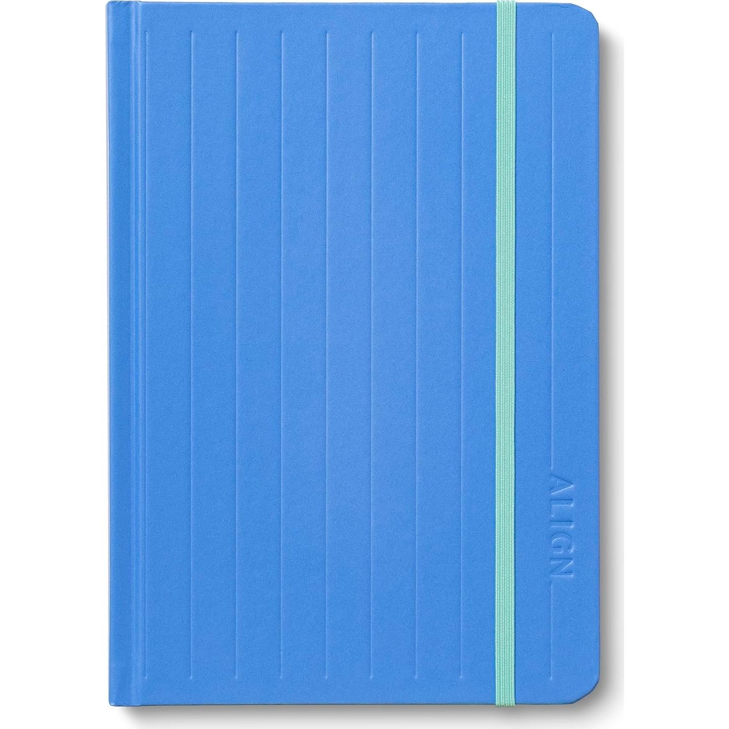 Planificador Diario No Datado Compendium 192 Páginas Azul 21x14.6 cm