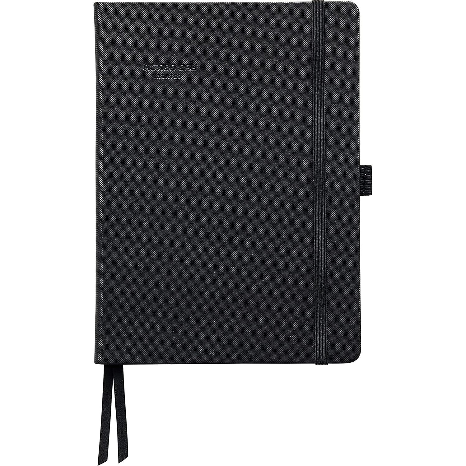 Planificador Académico Semanal Action Day 7x9 Negro