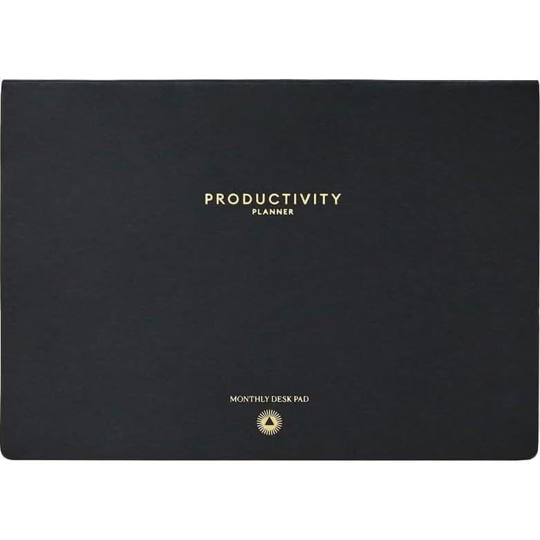 Almohadilla de Escritorio Mensual Intelligent Change A4 Negra