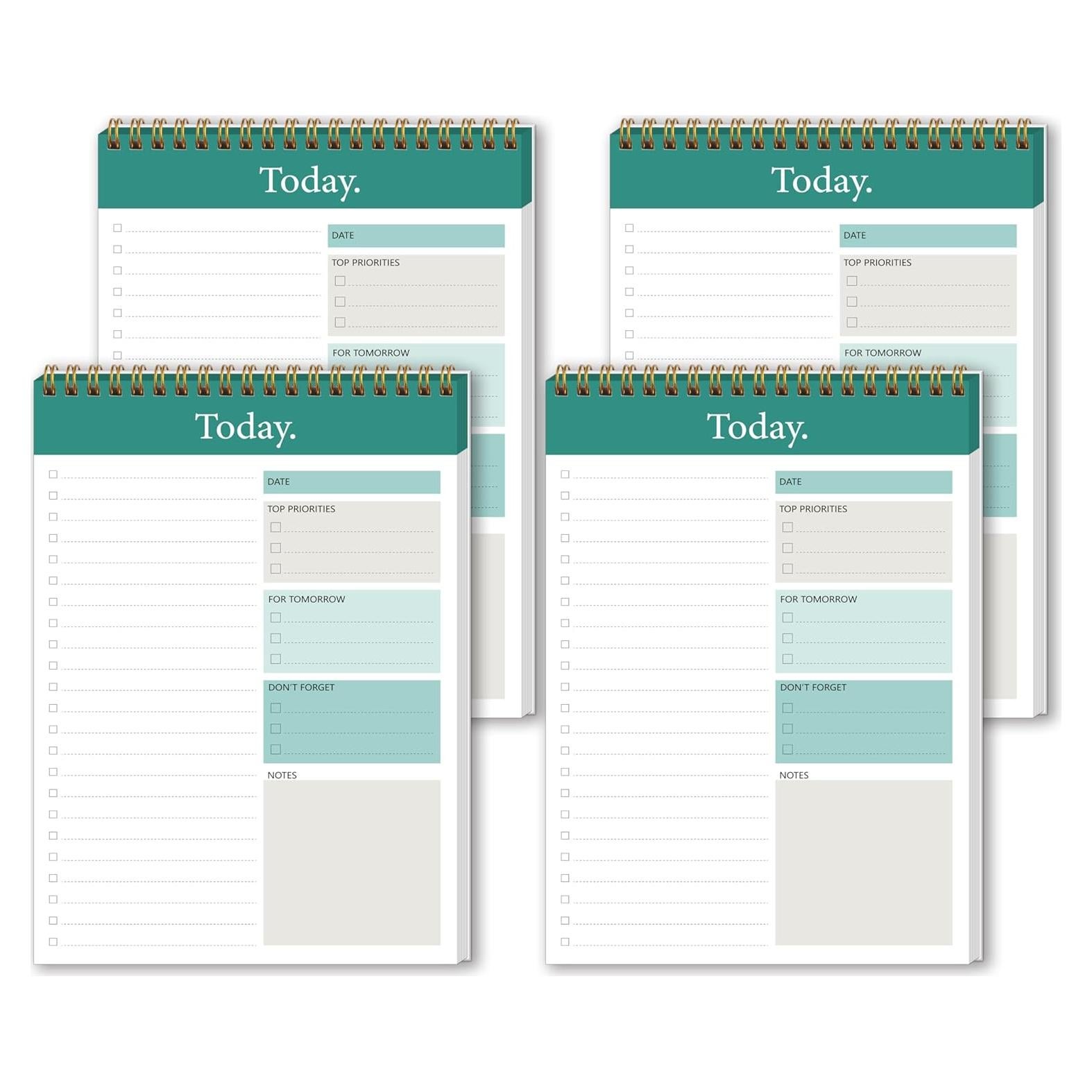 Bloc de Notas GOLDPEI 52 Hojas Desprendibles Verde 16.5x24.9cm