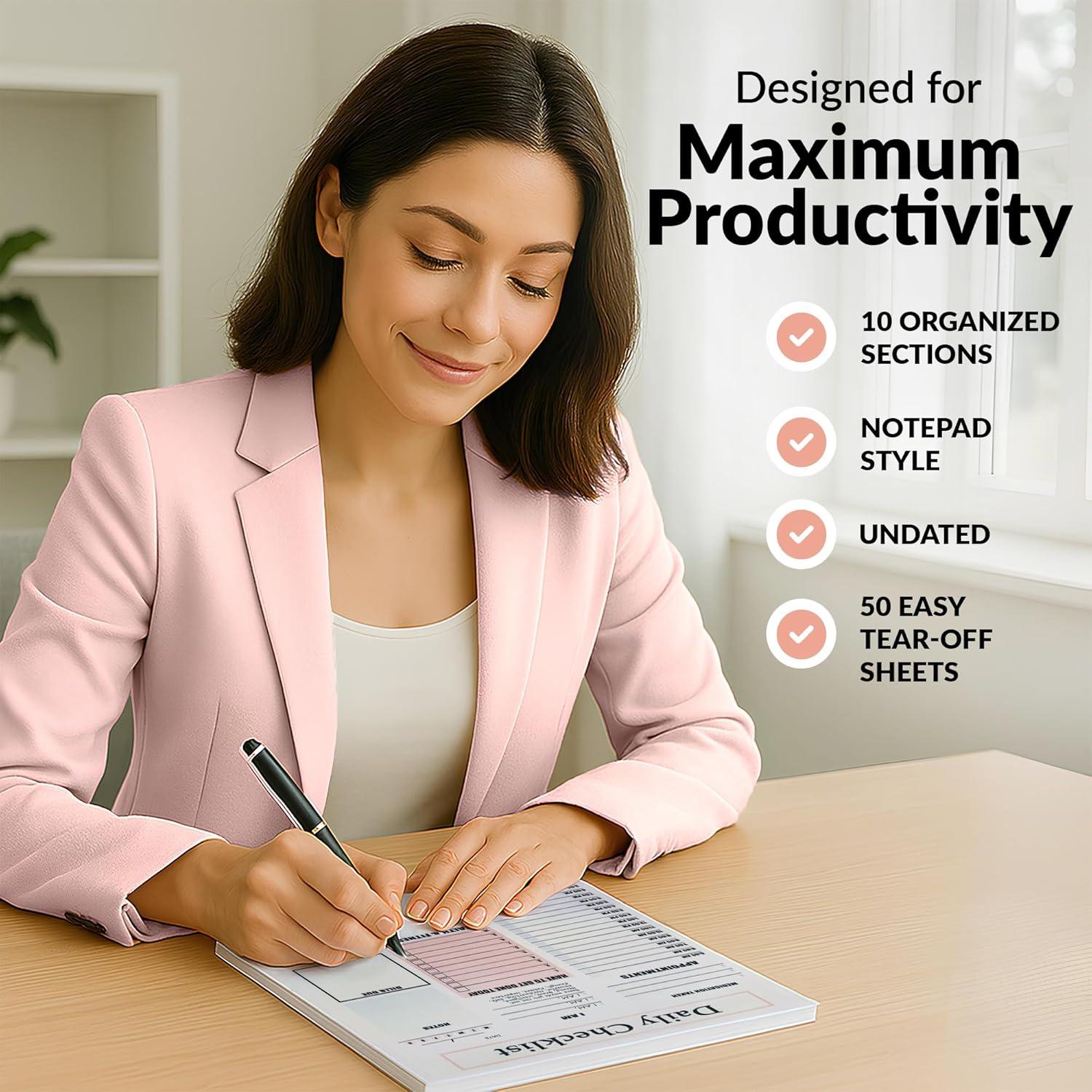 Planificador No Fechado NIIVIIN para Adultos - 21.6x27.9 cm