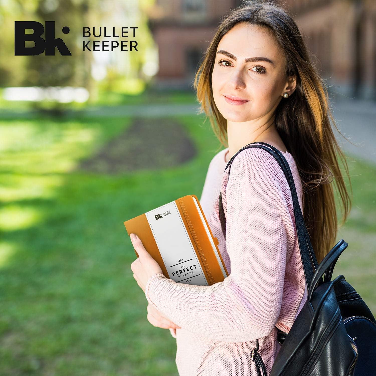 Planificador Anual Semanal Mensual BK A5 Naranja 2025-26