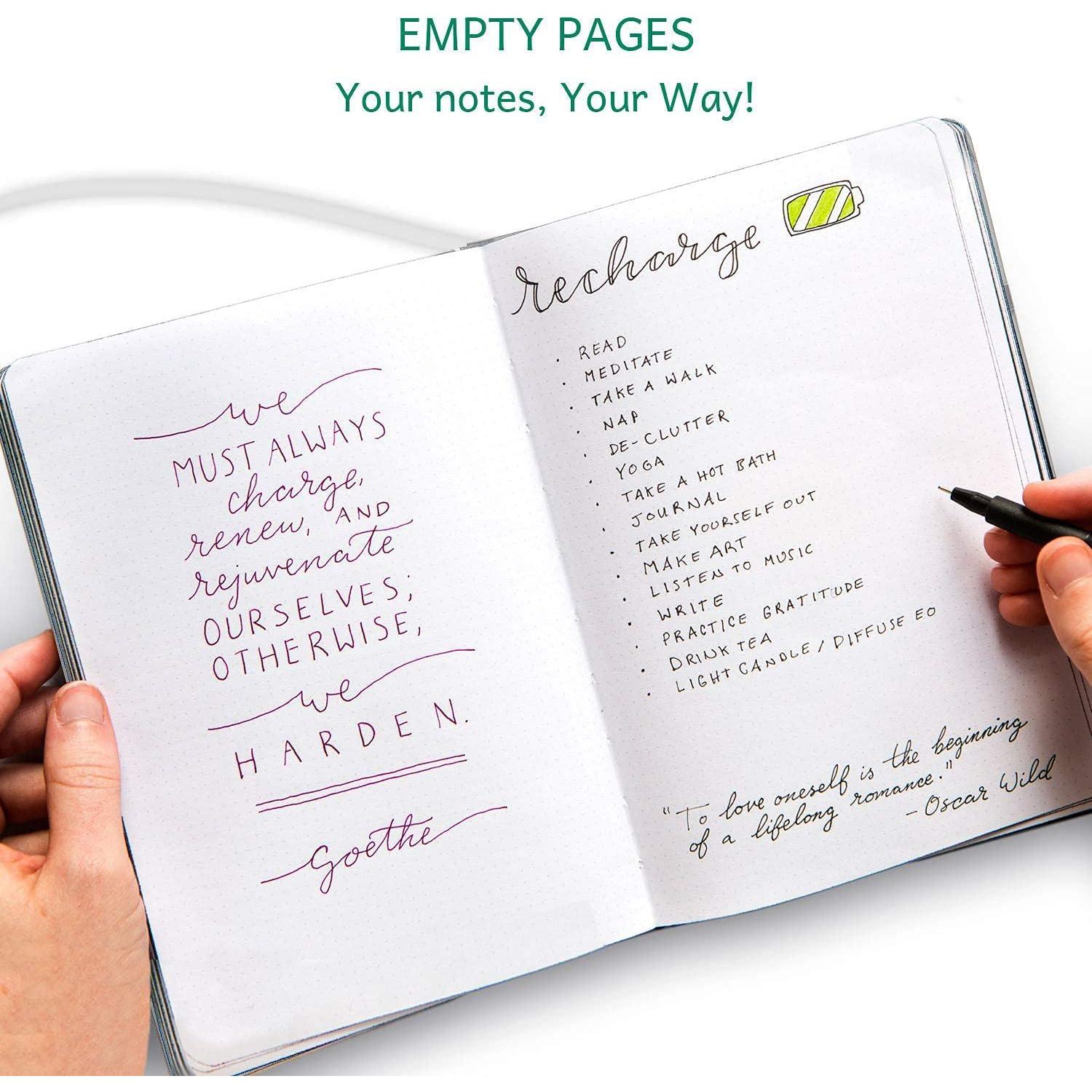 Planificador Anual Semanal Mensual BK A5 Naranja 2025-26