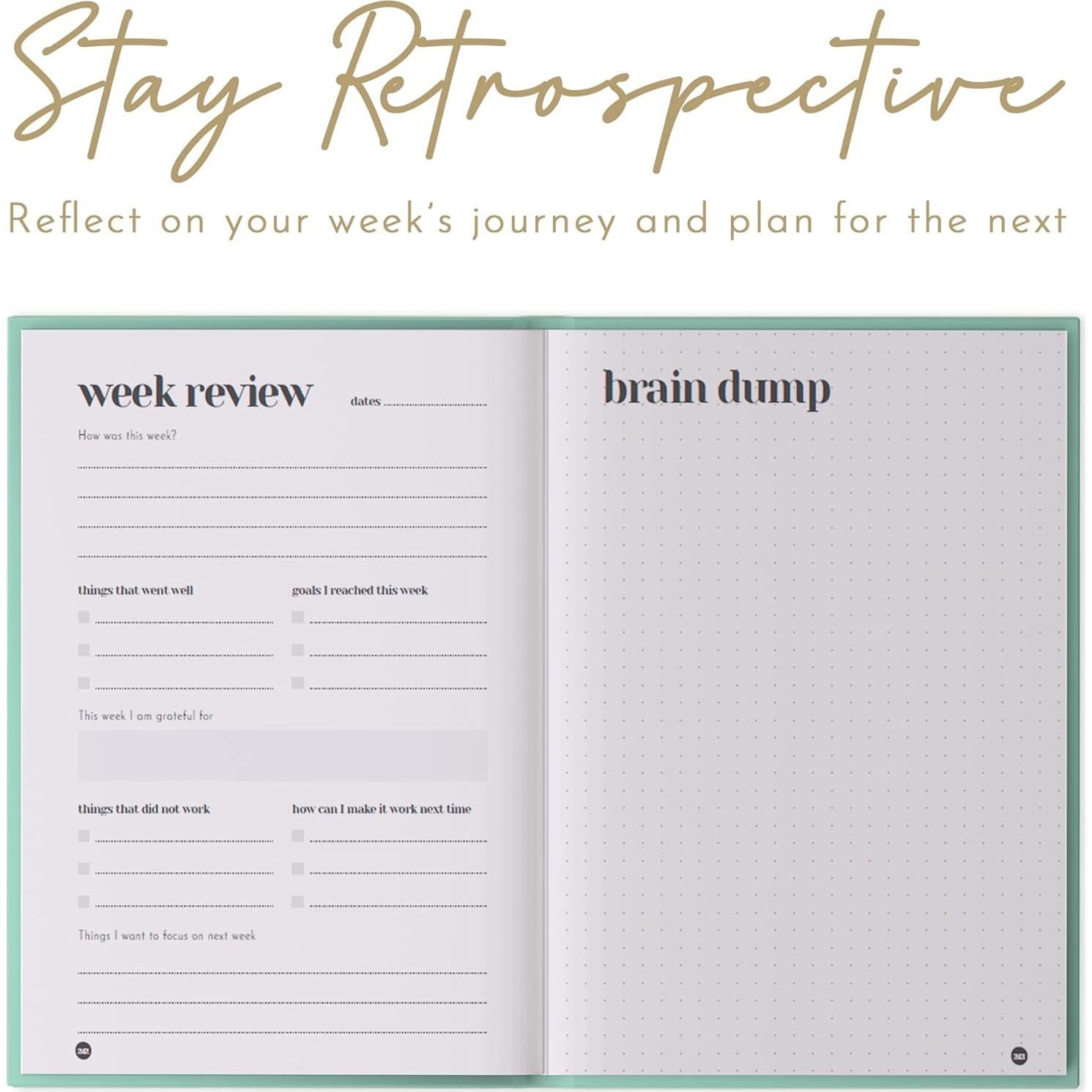 Planificador de Enfoque A5 Epic Self para Adultos con TDAH