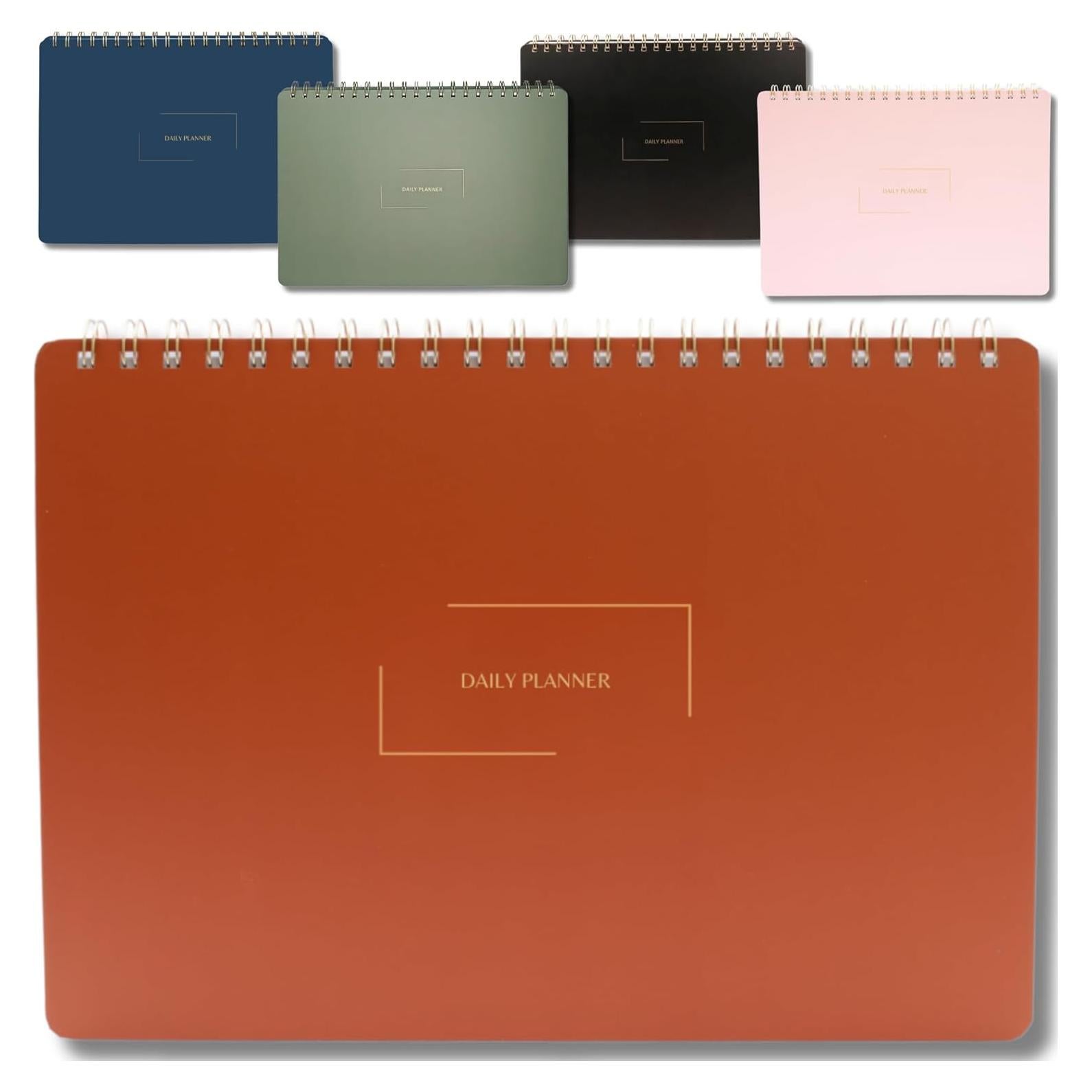 Planificador Diario y Semanal Merely Home 20.96x29.85 cm Óxido