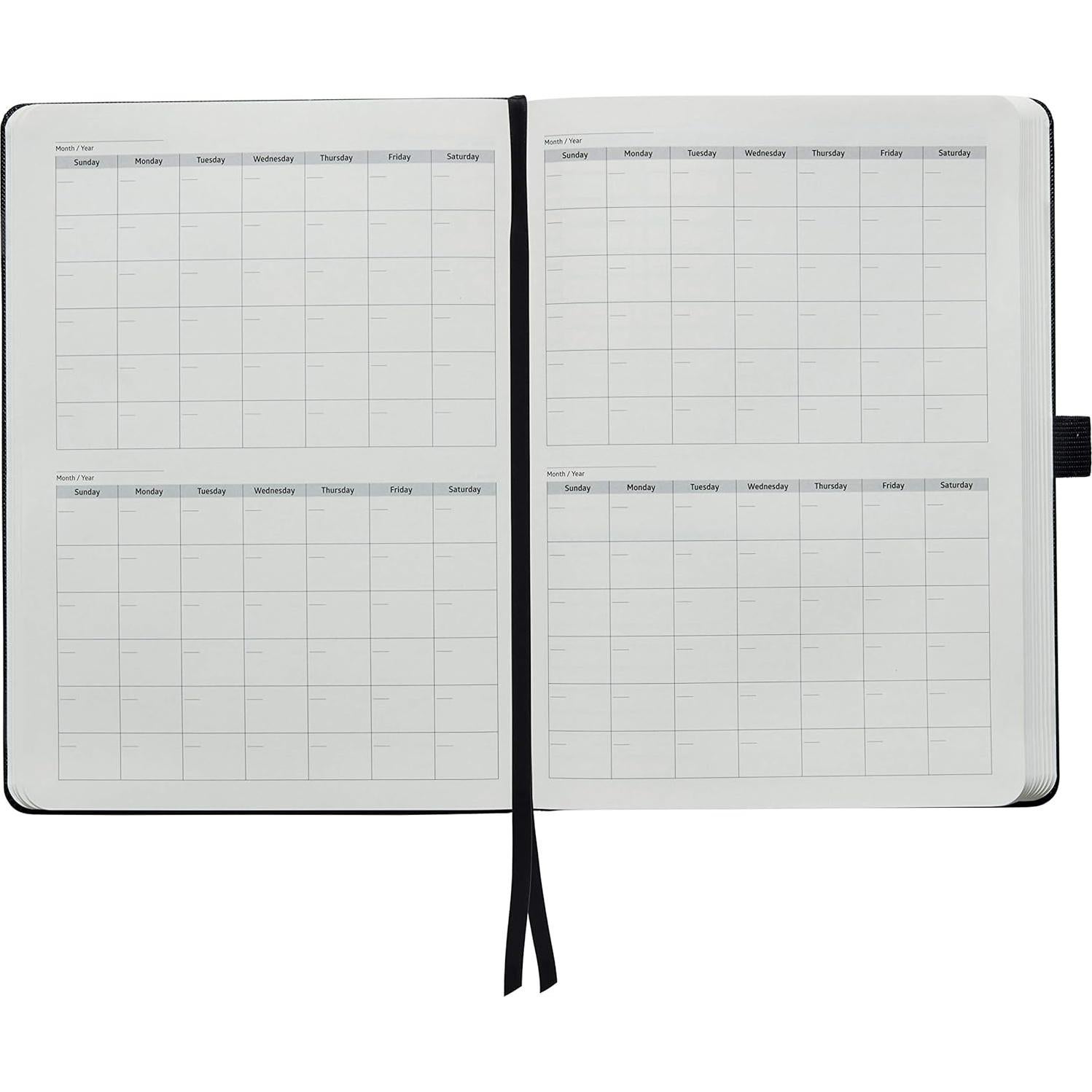 Planificador Académico Sin Fecha Action Day 15.24x20.32 cm Turquesa