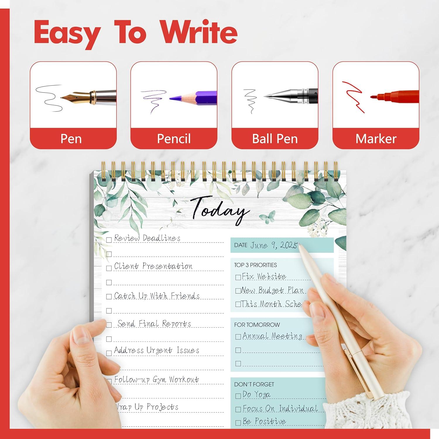 Bloc de Notas Gethelud 52 Hojas Desprendibles 25.4x16 cm