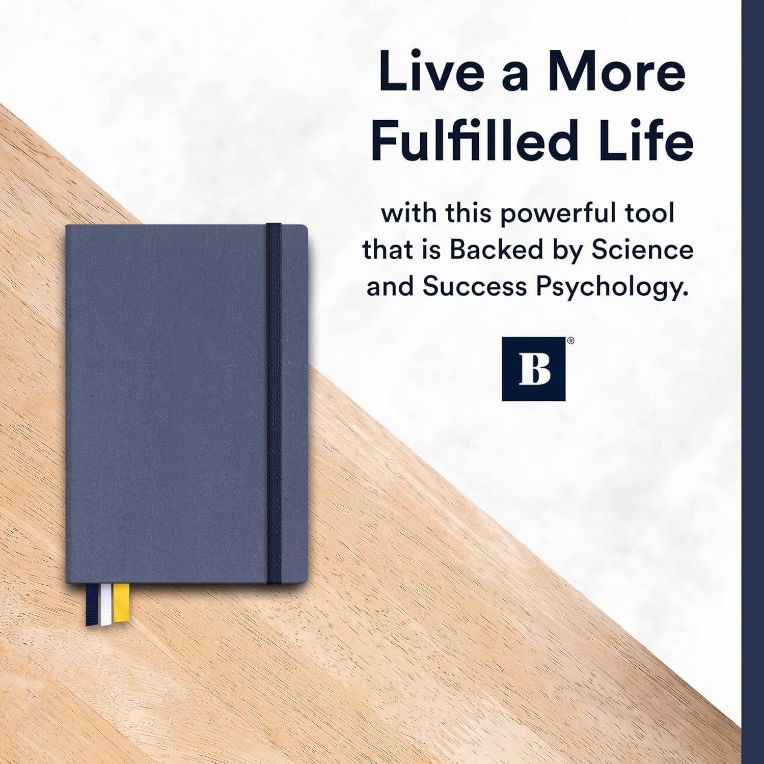 Planificador de Metas BestSelf 13 Semanas - Diario TDAH Azul