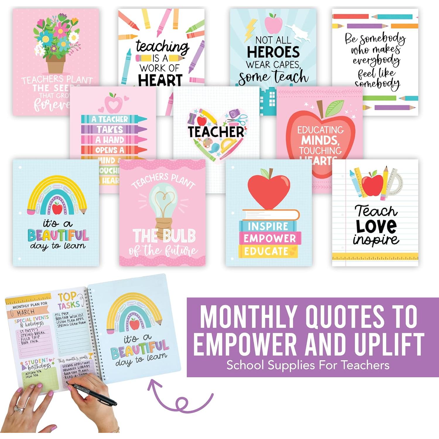 Planificador de Lecciones Hadley Designs 2024-2025 20.32x25.4cm