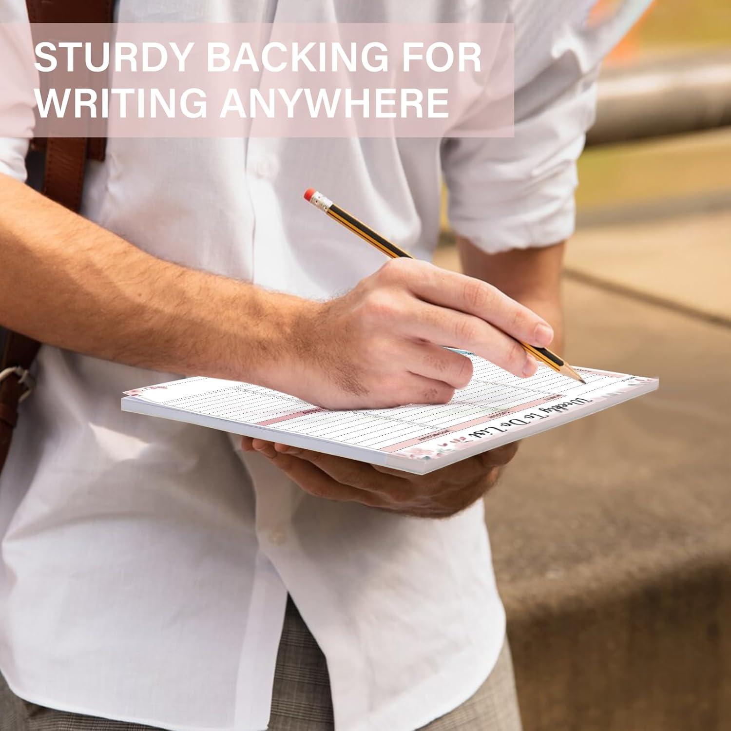 Planificador Semanal Despegable TREES 52 Hojas Rosa 21.6x27.9cm