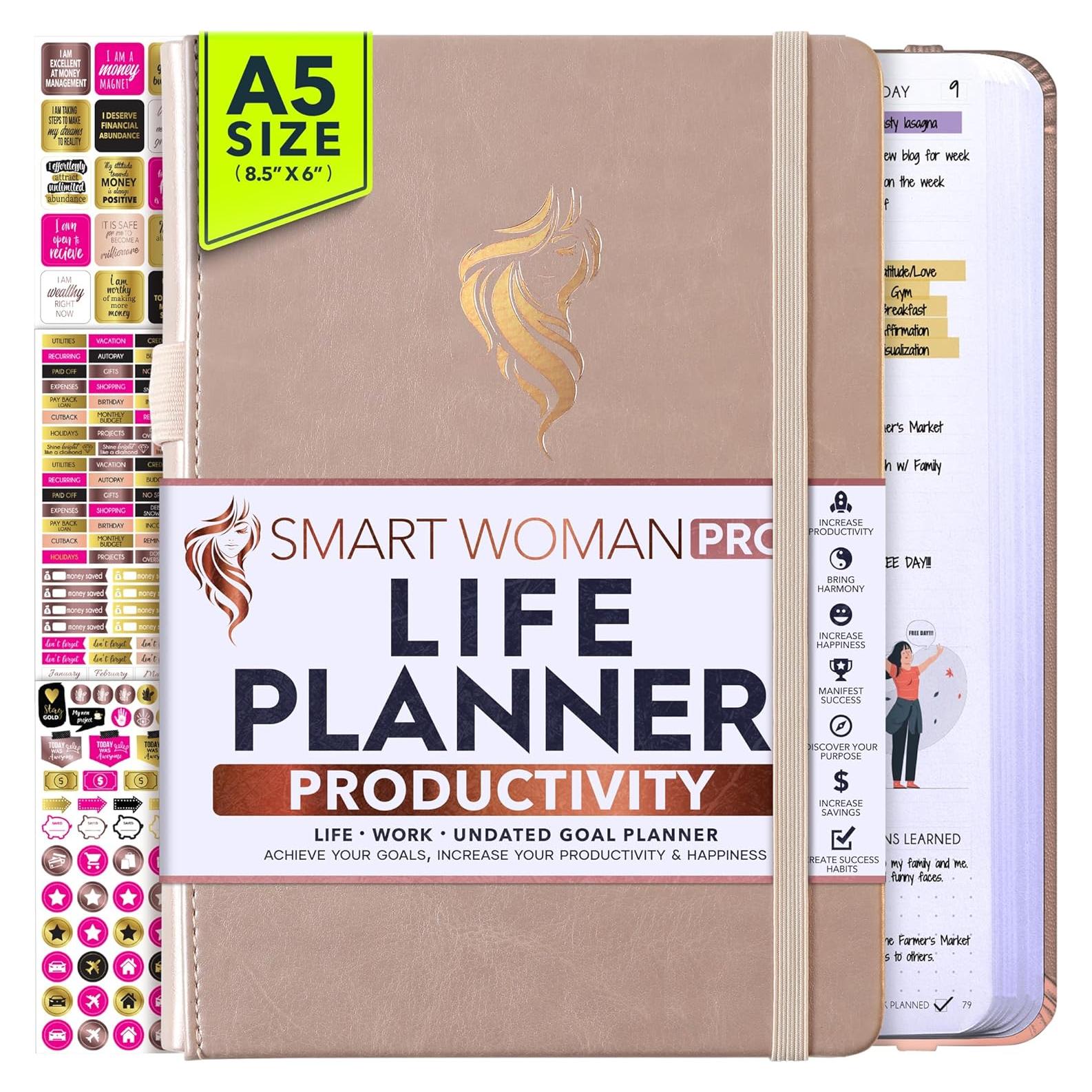 Planificador Semanal y Mensual A5 Maestría en Libertad - No Datado