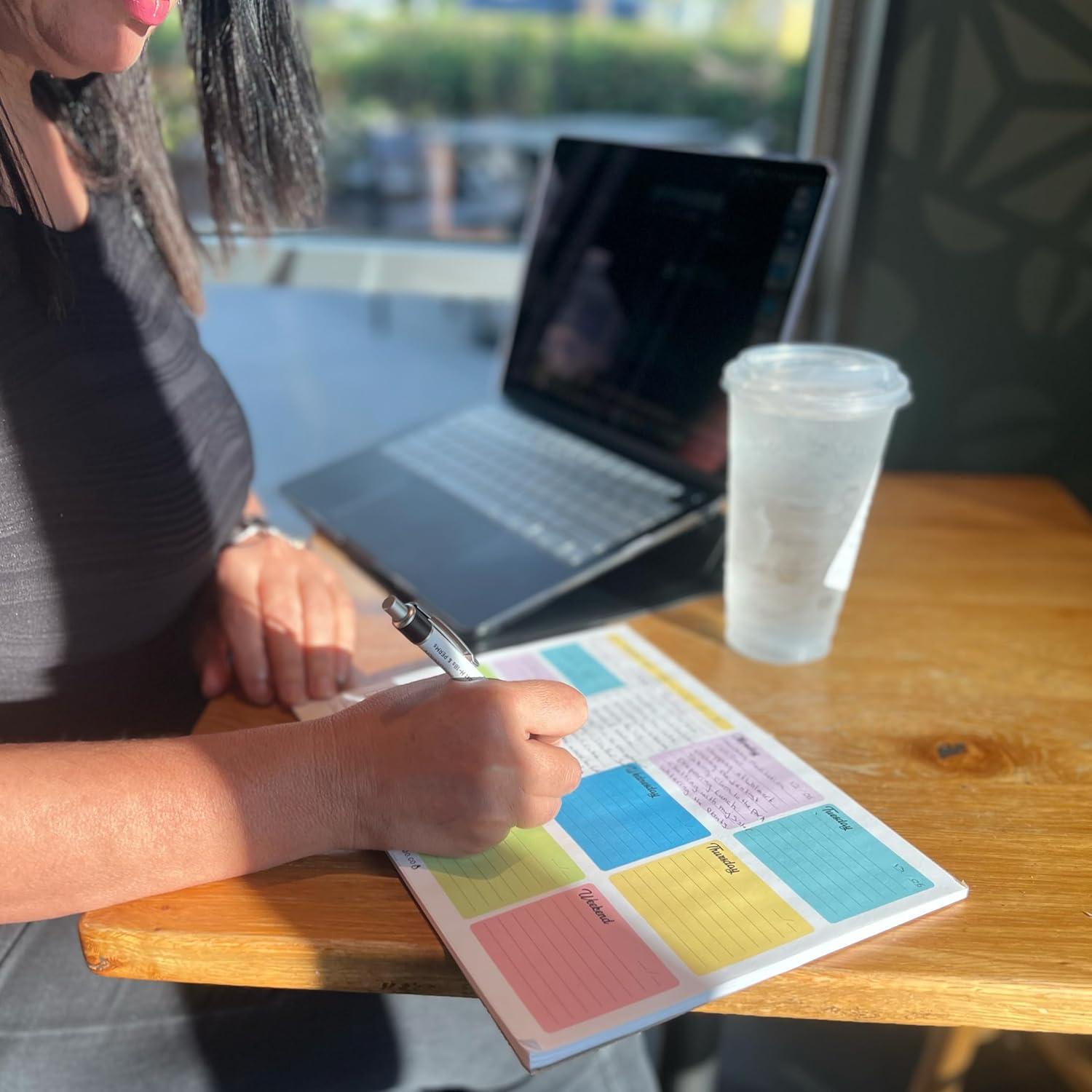 Bloc de Planificación Semanal Magnético Voqado 50 Hojas 21.6x27.9cm