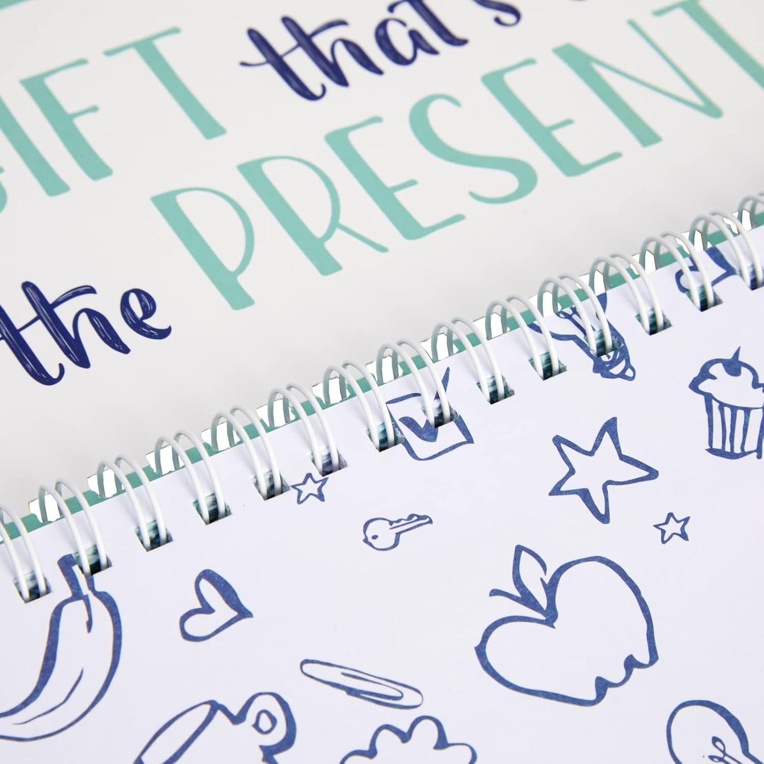 Planificador Semanal Sin Fecha Paper Junkie 29.72x10.41cm Verde