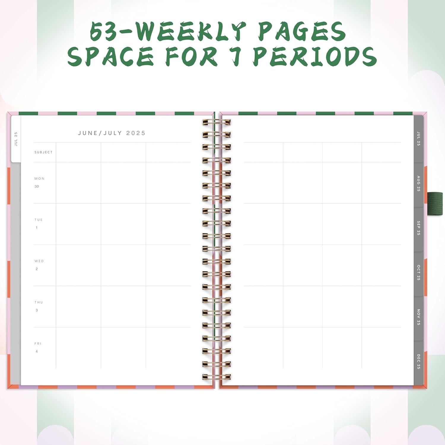 Planificador Académico And Per Se 2025-2026 para Maestros A4