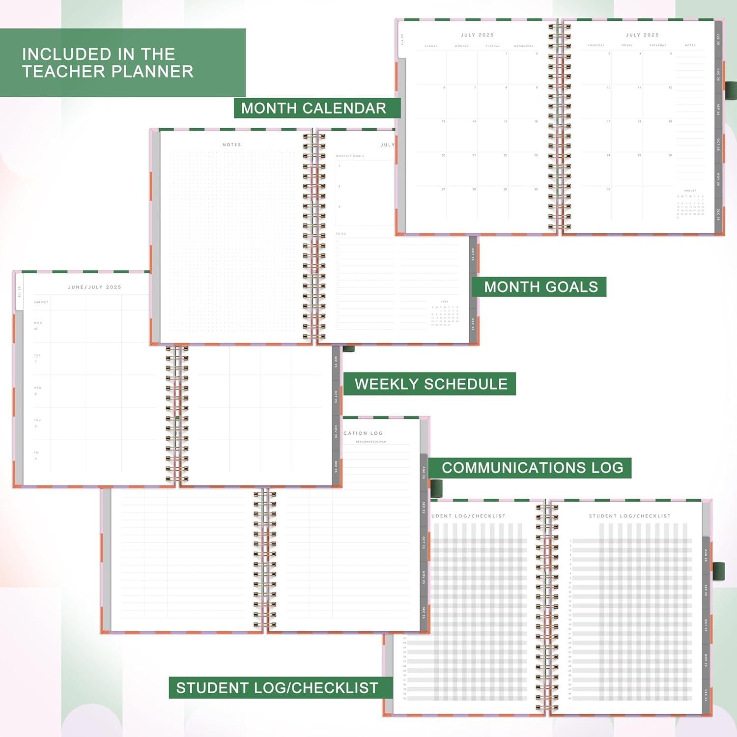 Planificador Académico And Per Se 2025-2026 para Maestros A4