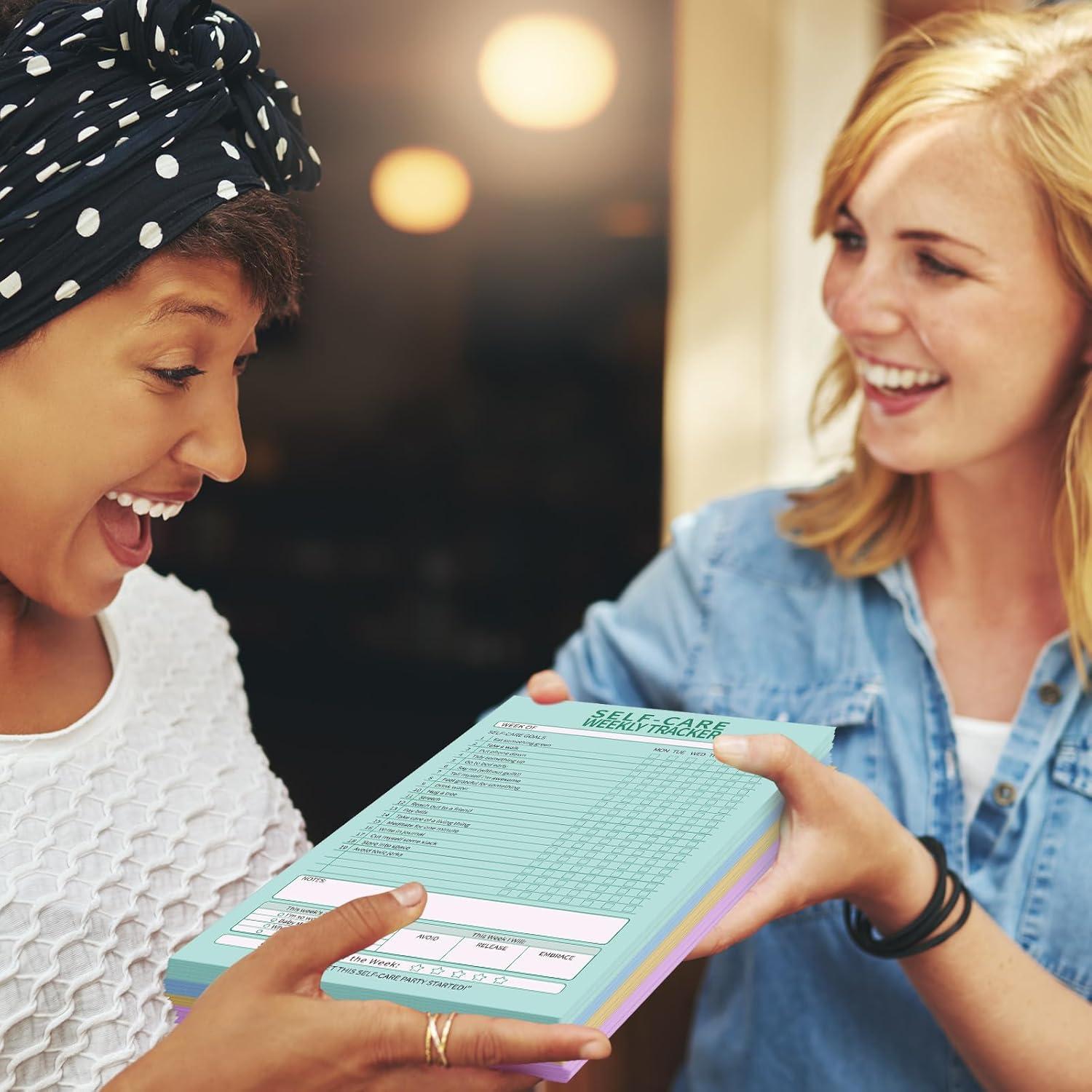 Bloc de Notas Semanal Cholemy 4 Pcs 240 Hojas 15x22 cm