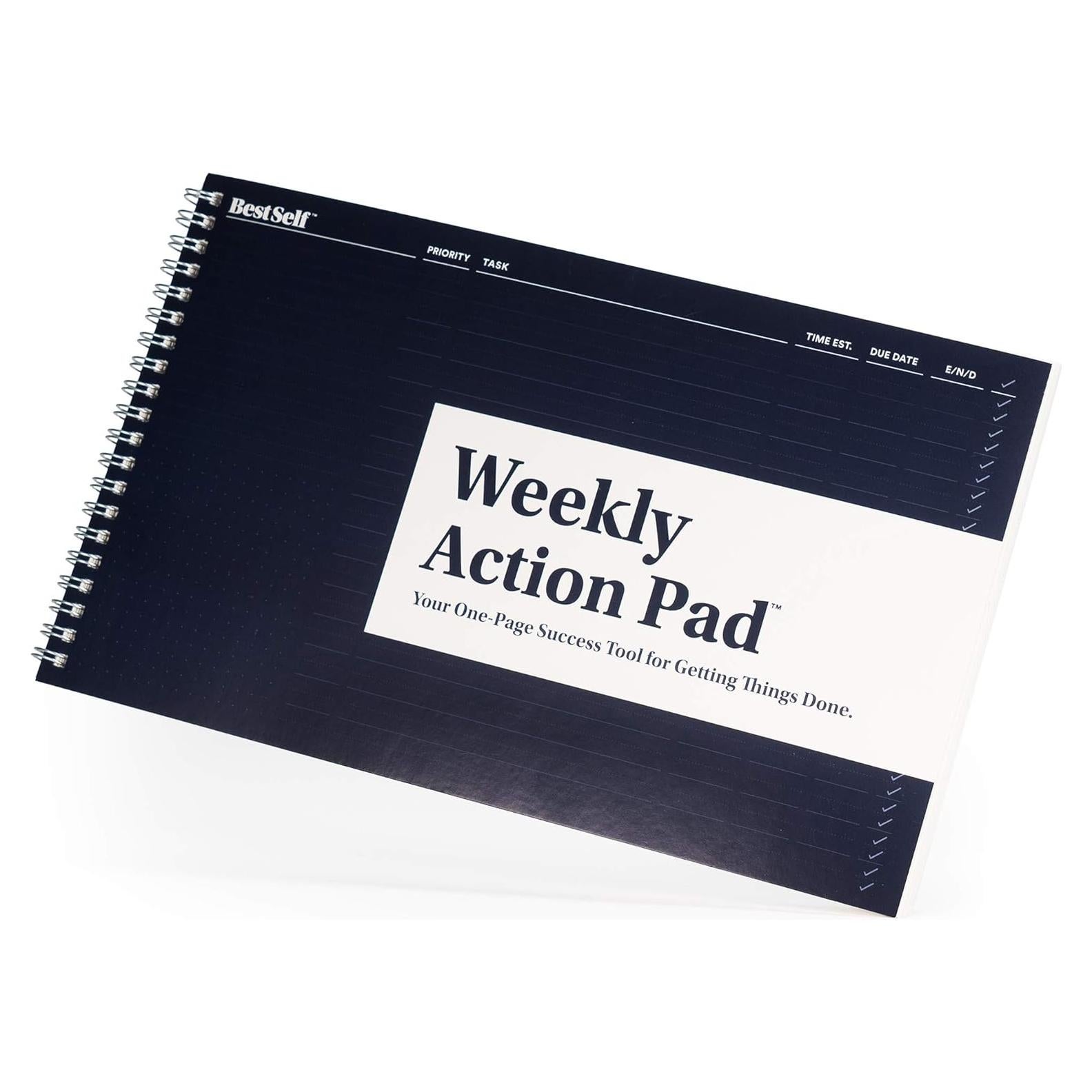 Planificador de Tareas Diarias BestSelf Co. 52 Semanas 17.78x29.85cm