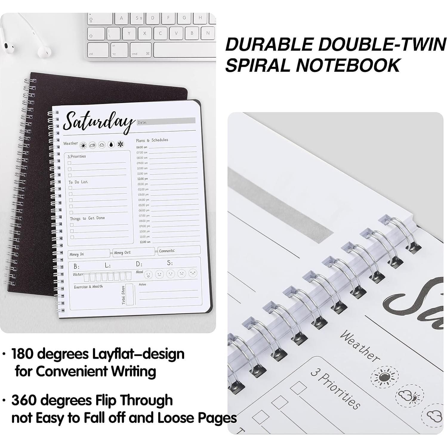 Planificador Diario y Semanal KAICN No Fechado 25.4x18.5cm