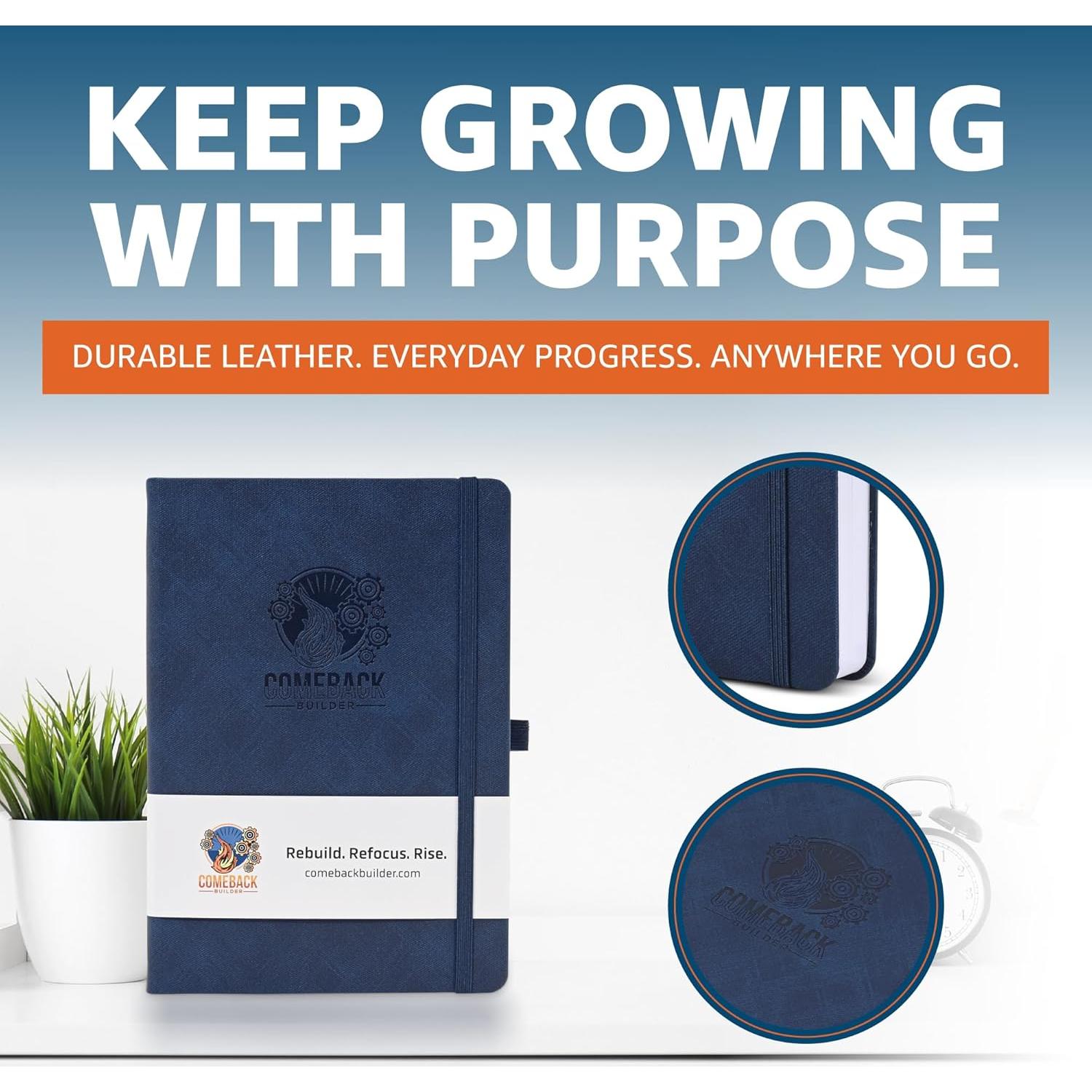 Planificador de Metas 90 Días The Comeback Builder A5