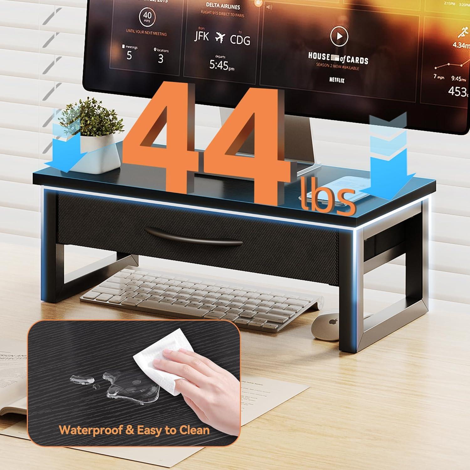 Soporte para Monitor HEWORLIF con Cajón de Almacenamiento