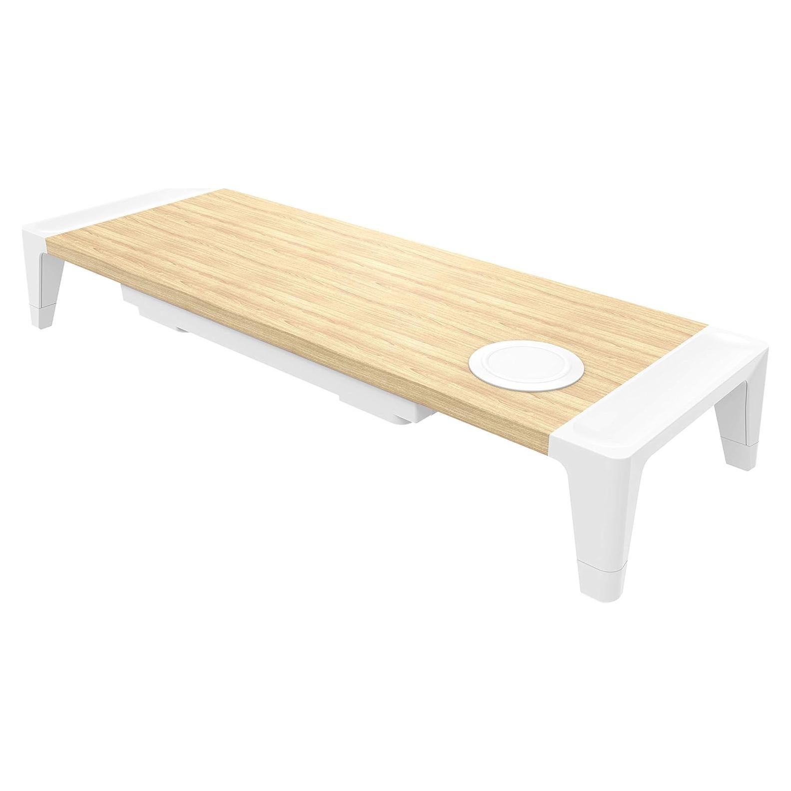 Soporte de Monitor Bostitch de Madera con Carga Inalámbrica