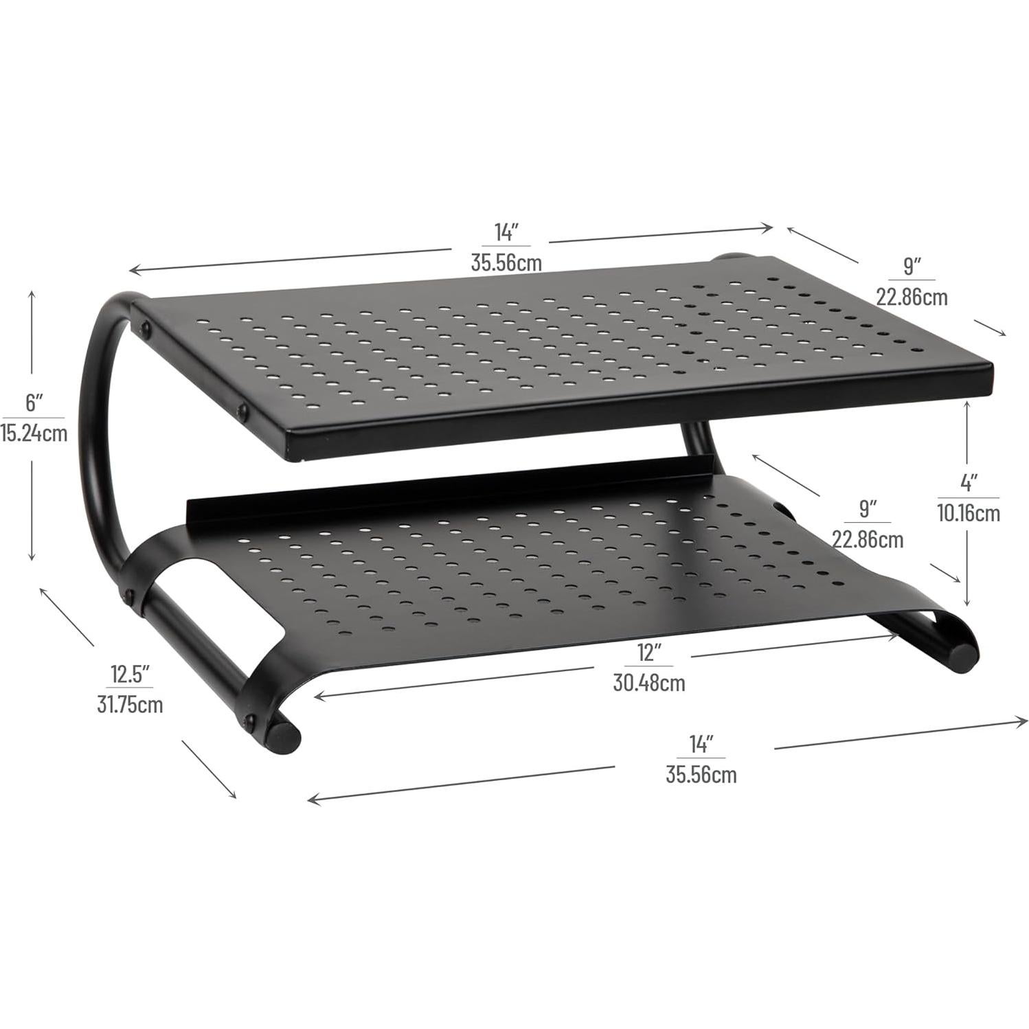 Soporte para Monitor Mind Reader Metal Ventilado 35.56x31.75x15.24cm