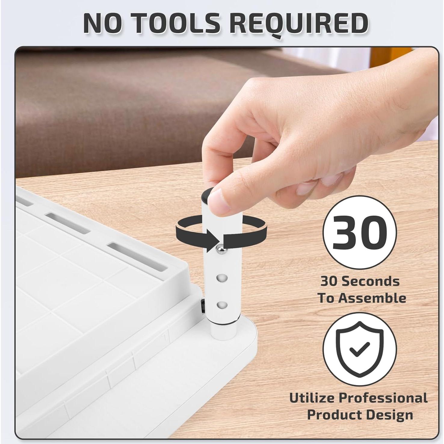 Soporte para Monitor BEHEY Ajustable Blanco 36.83 cm Ergonómico