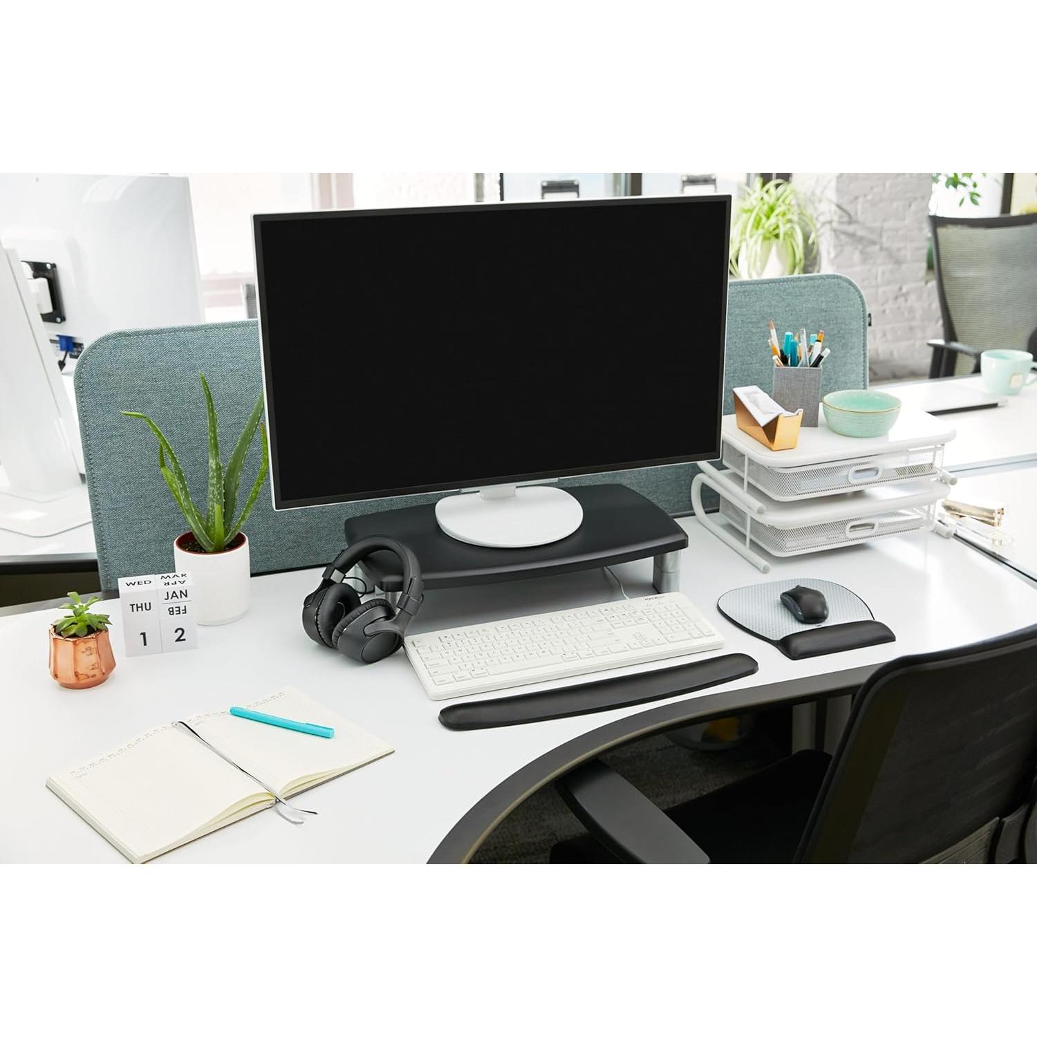 Soporte de Monitor Ajustable 3M MS90B, Extra Ancho, 40.64 cm