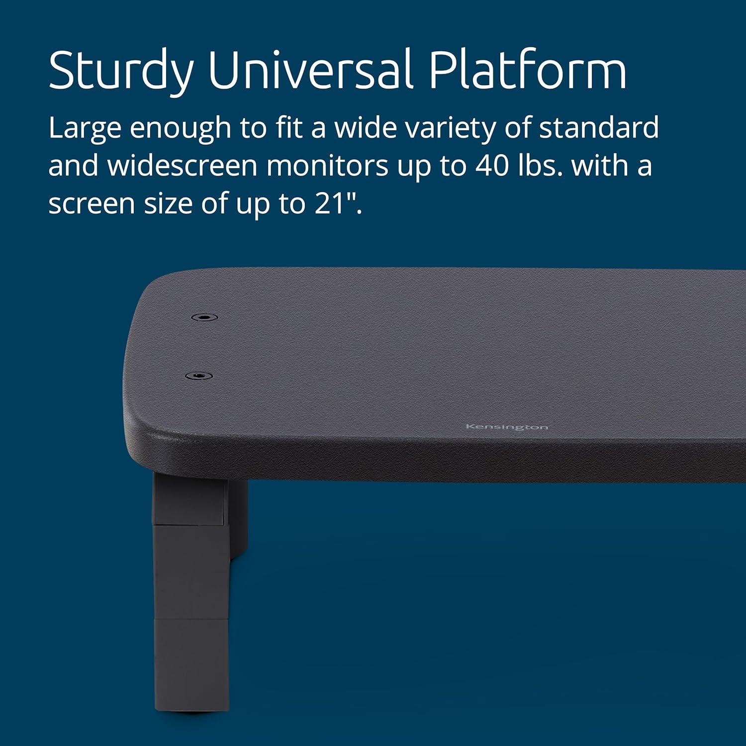 Soporte para Monitores Kensington SmartFit Negro 22.9x29.2 cm