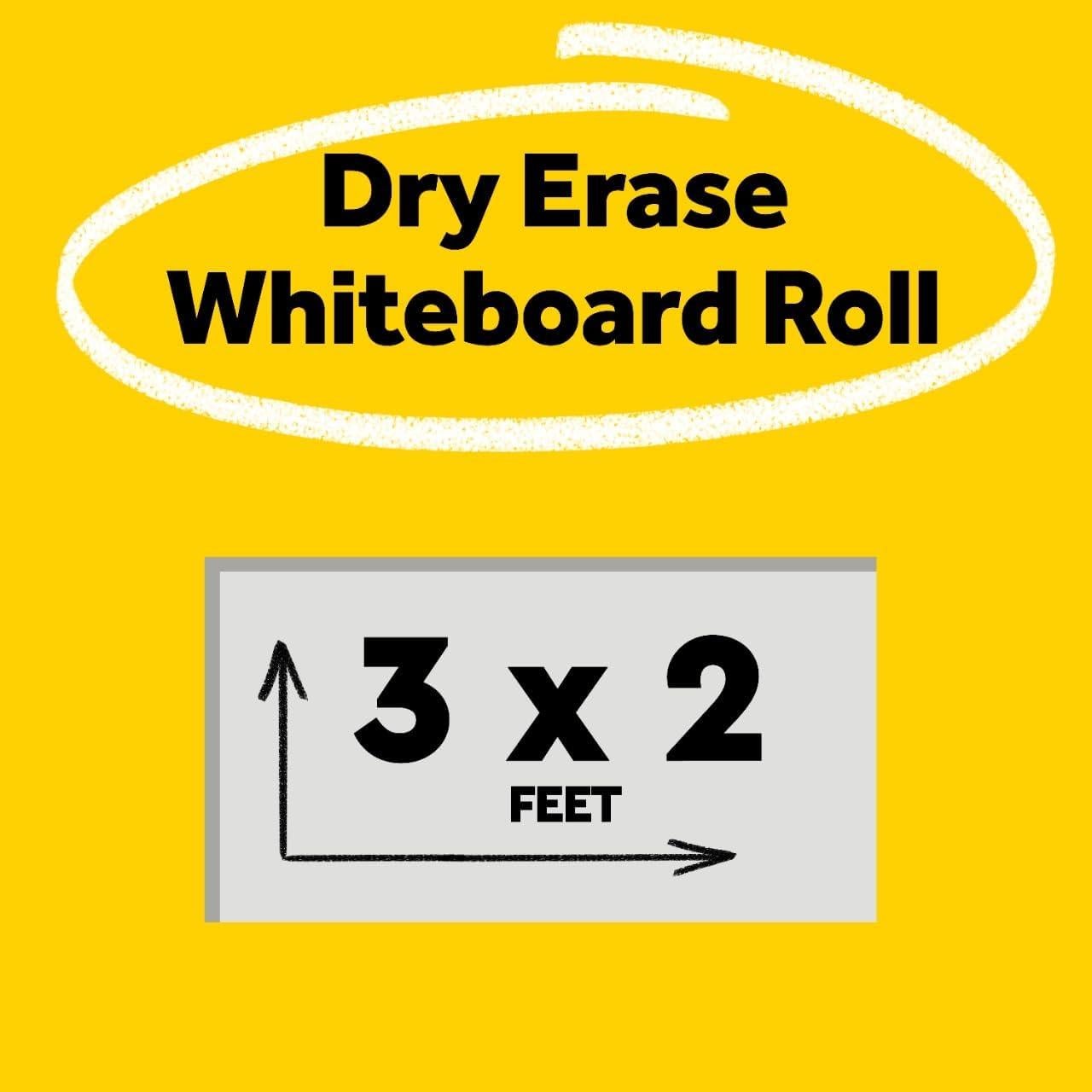 Superficie de Pizarra Blanca Post-it 3x2m Removible a Prueba de Manchas