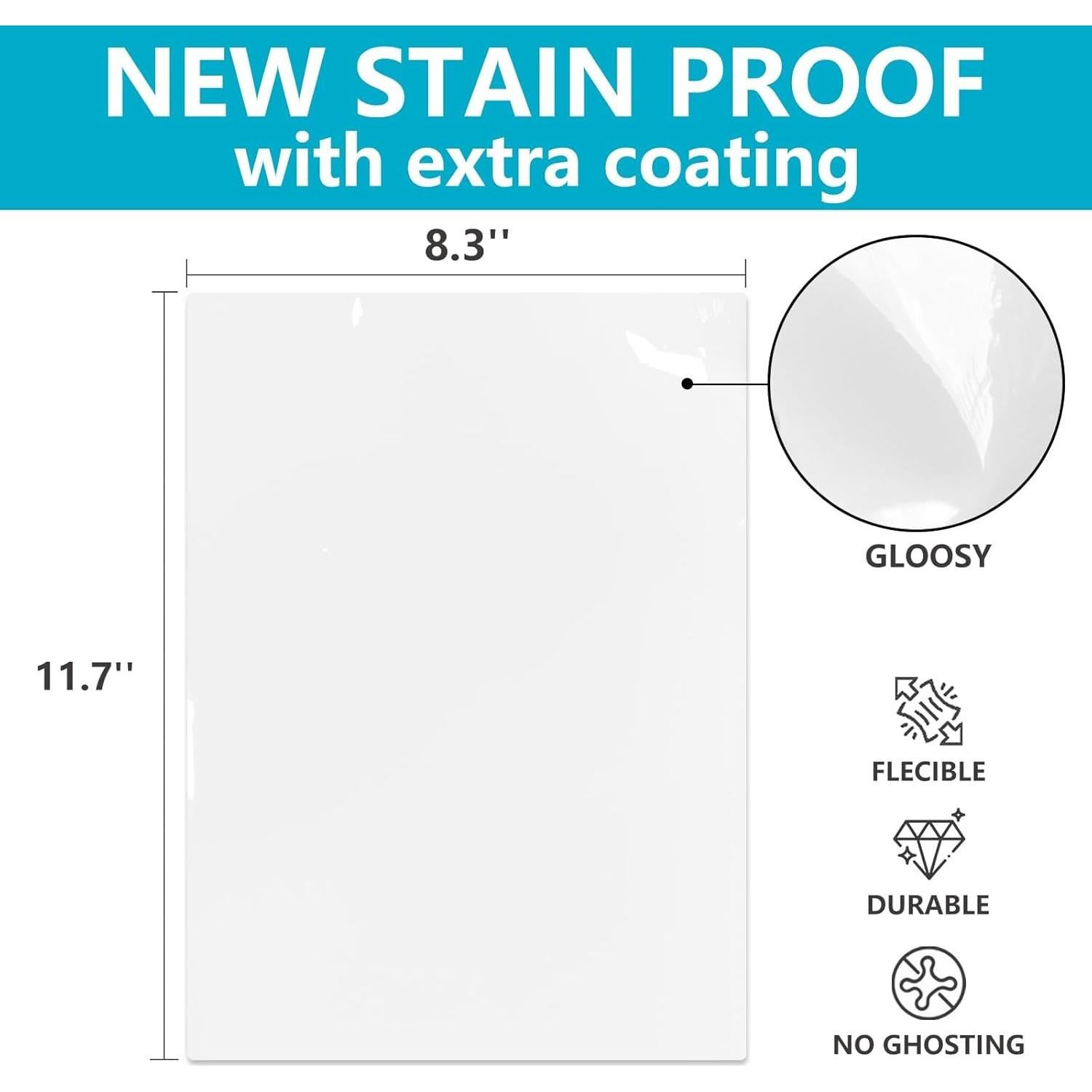 Pegatinas de Pizarra Blanca T&W SAME FILM A4 2 Pcs