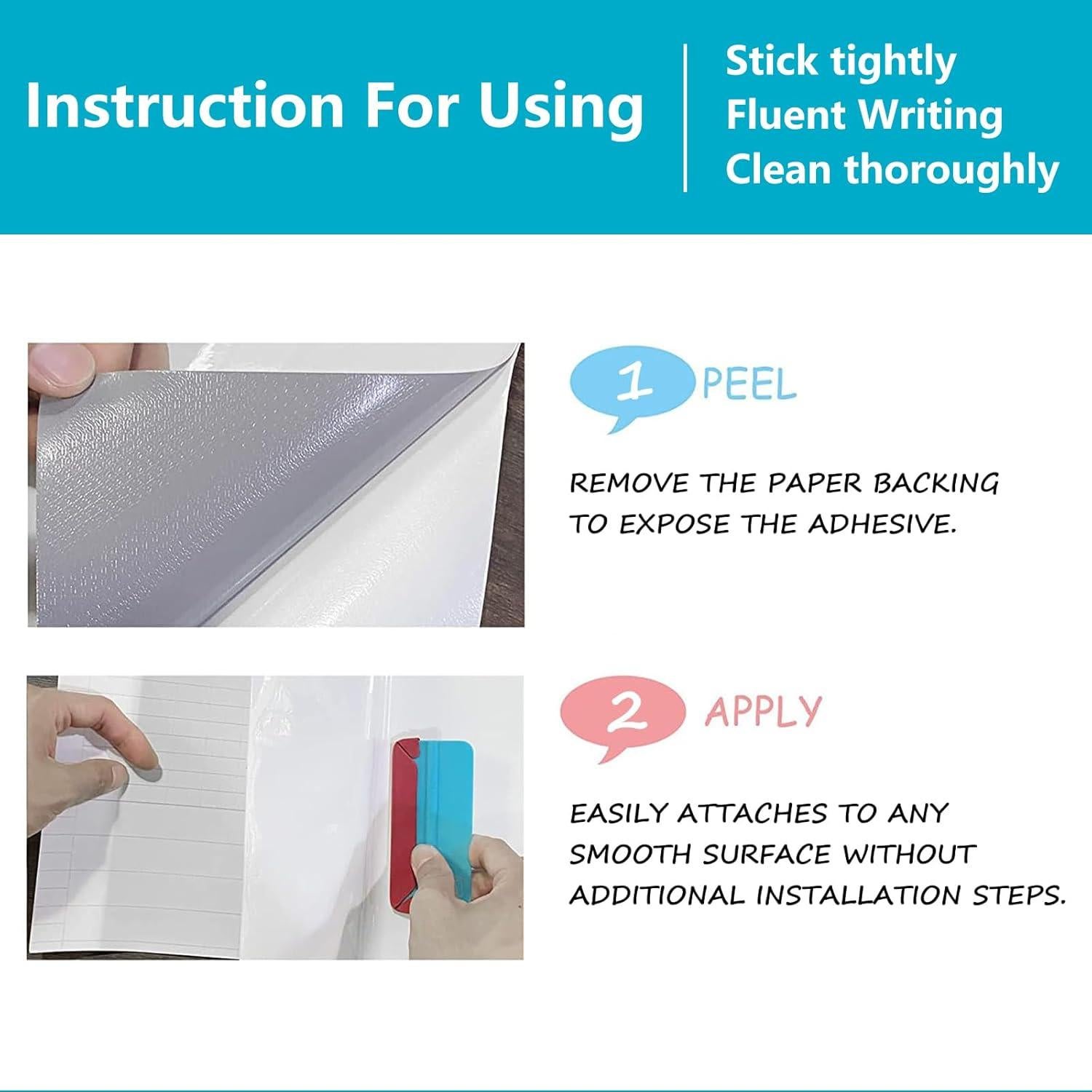 Pegatinas de Pizarra Blanca T&W SAME FILM A4 2 Pcs