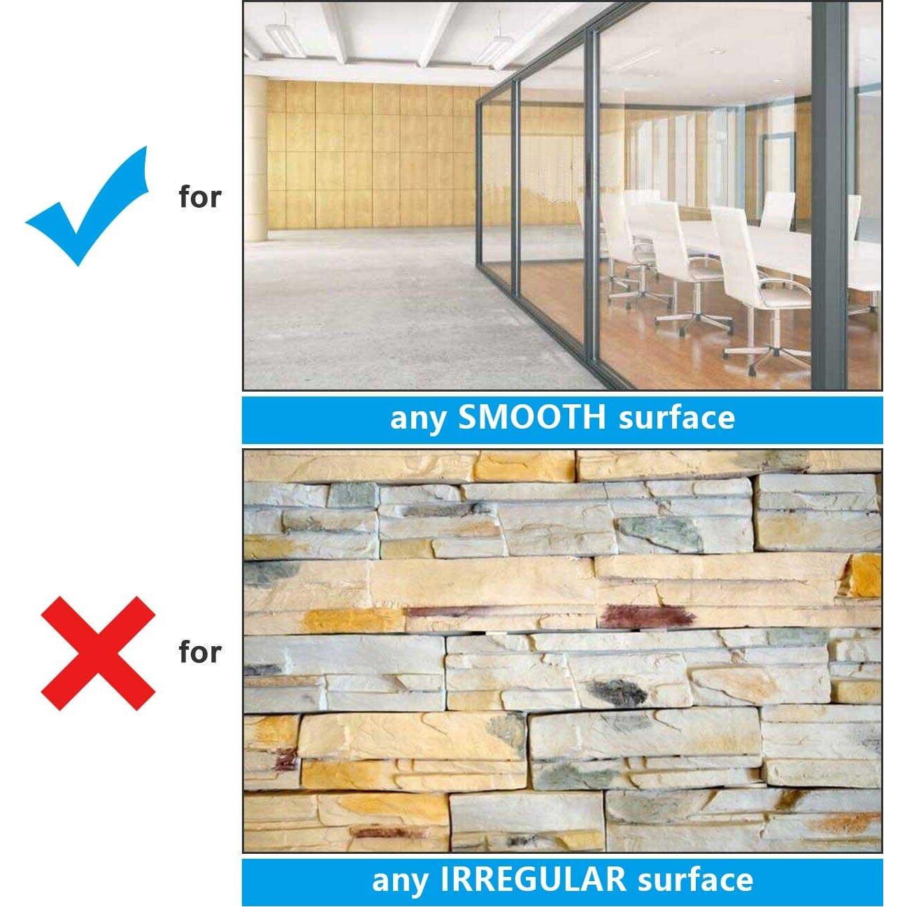 Papel de Pizarra Blanca Borrable AFMAT 1.83x1.22m con 6 Marcadores