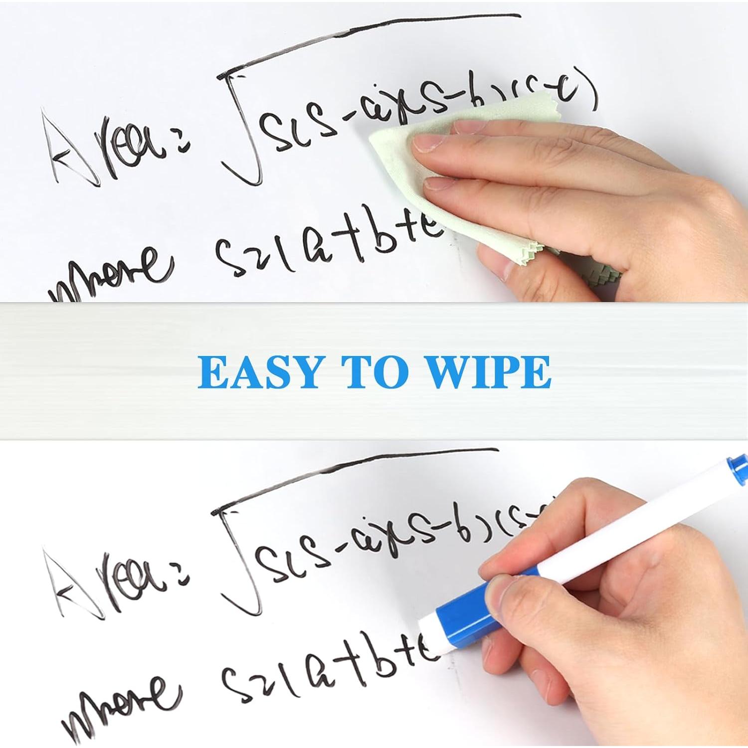 Etiqueta de Pizarra Adhesiva ZNCMRR 200x45cm con 3 Marcadores