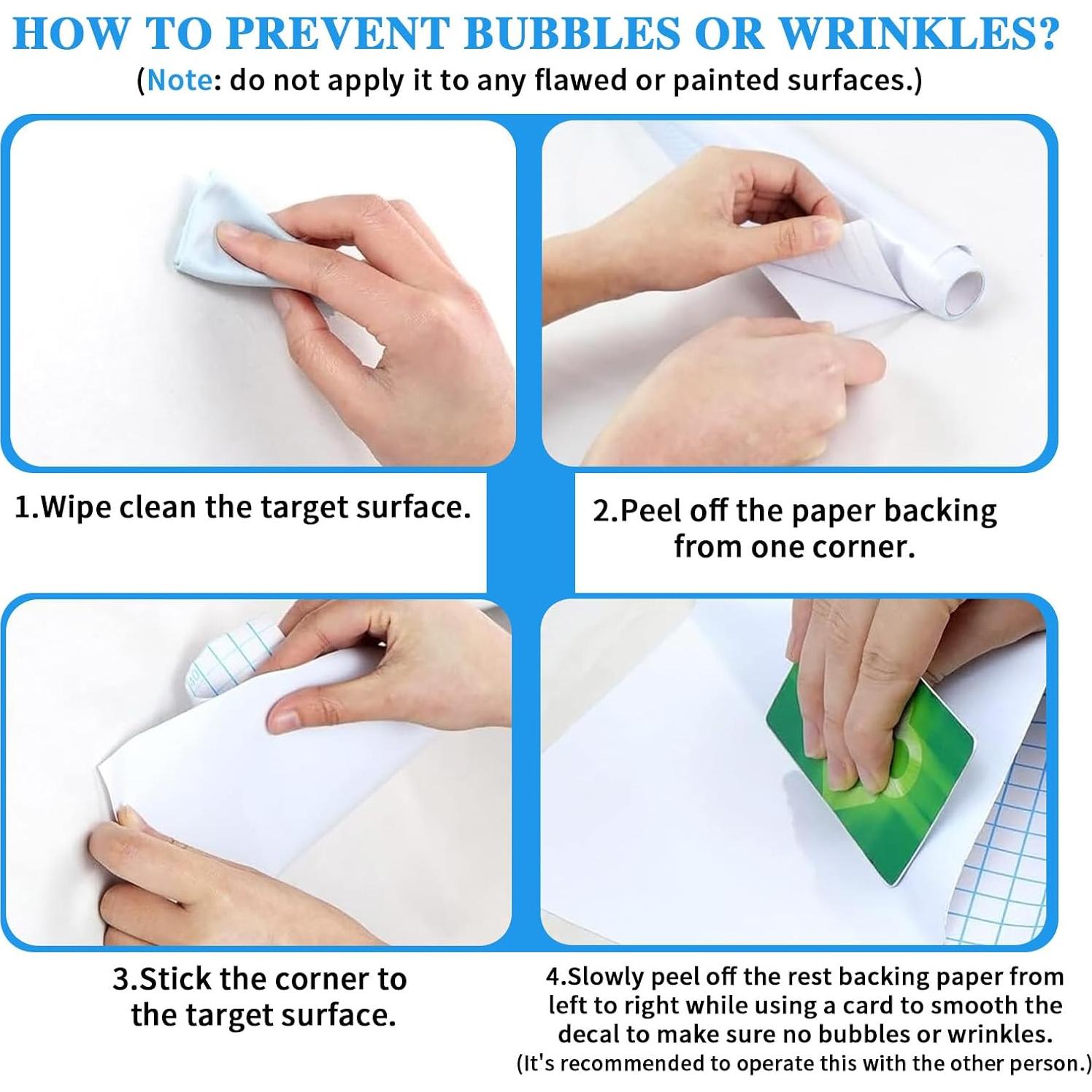 Etiqueta de Pizarra Adhesiva ZNCMRR 200x45cm con 3 Marcadores