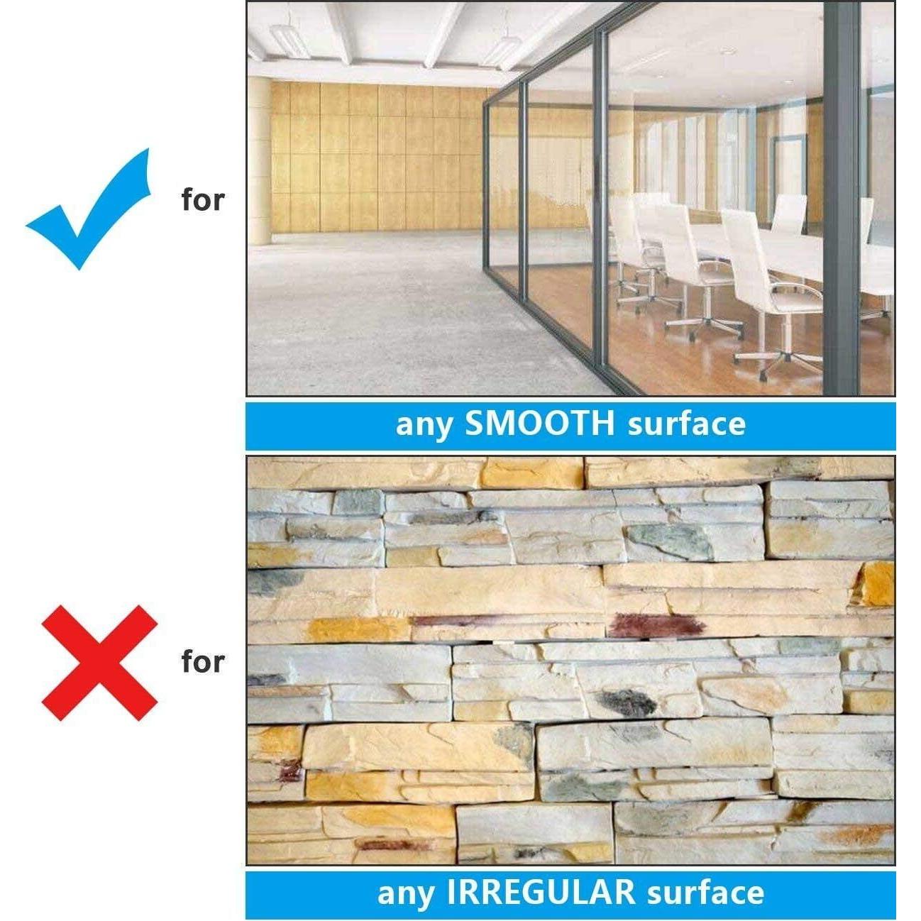 Papel de Pizarra Blanca Autoadhesivo AFMAT 3.35x0.46m con 3 Marcadores