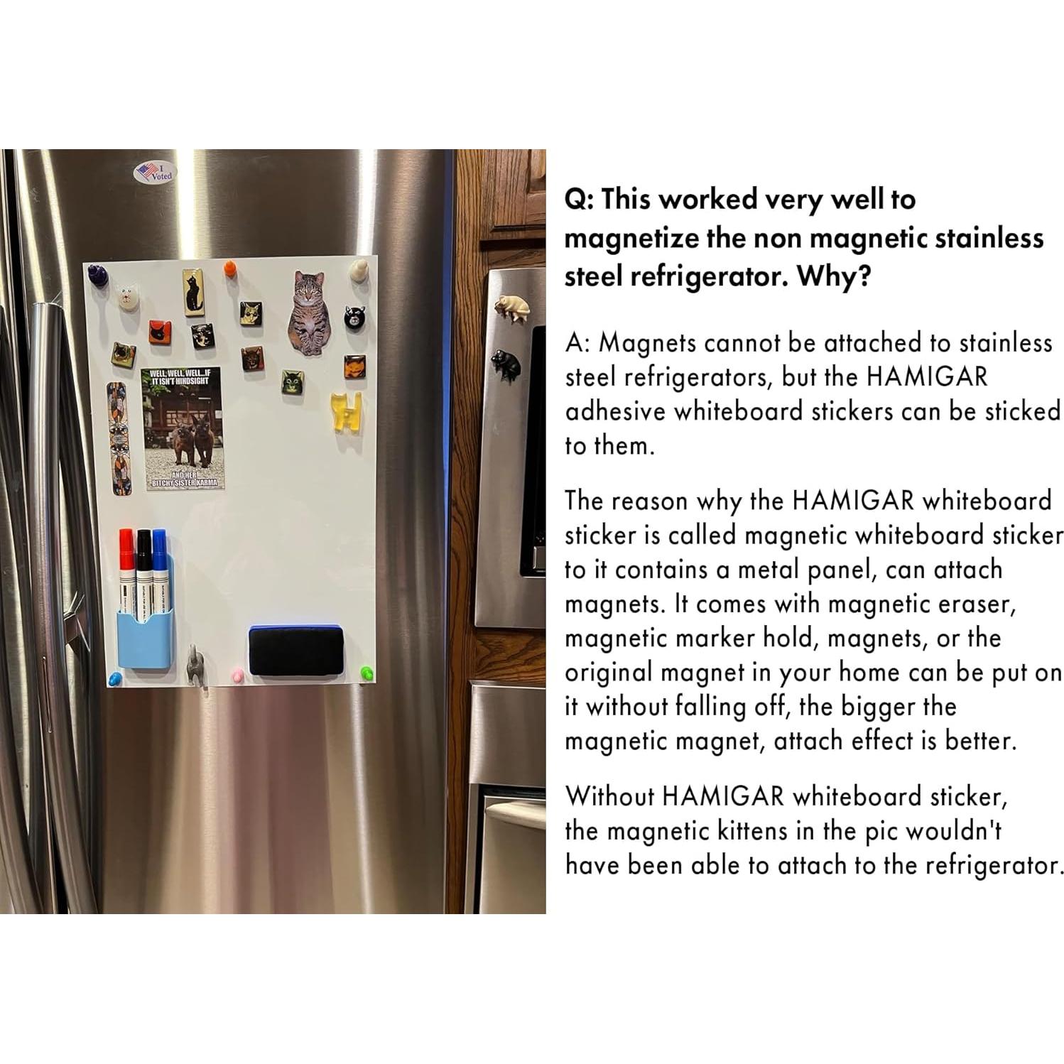 Papel Contacto Pizarra Blanca Magnética HAMIGAR 45.72x99.06cm