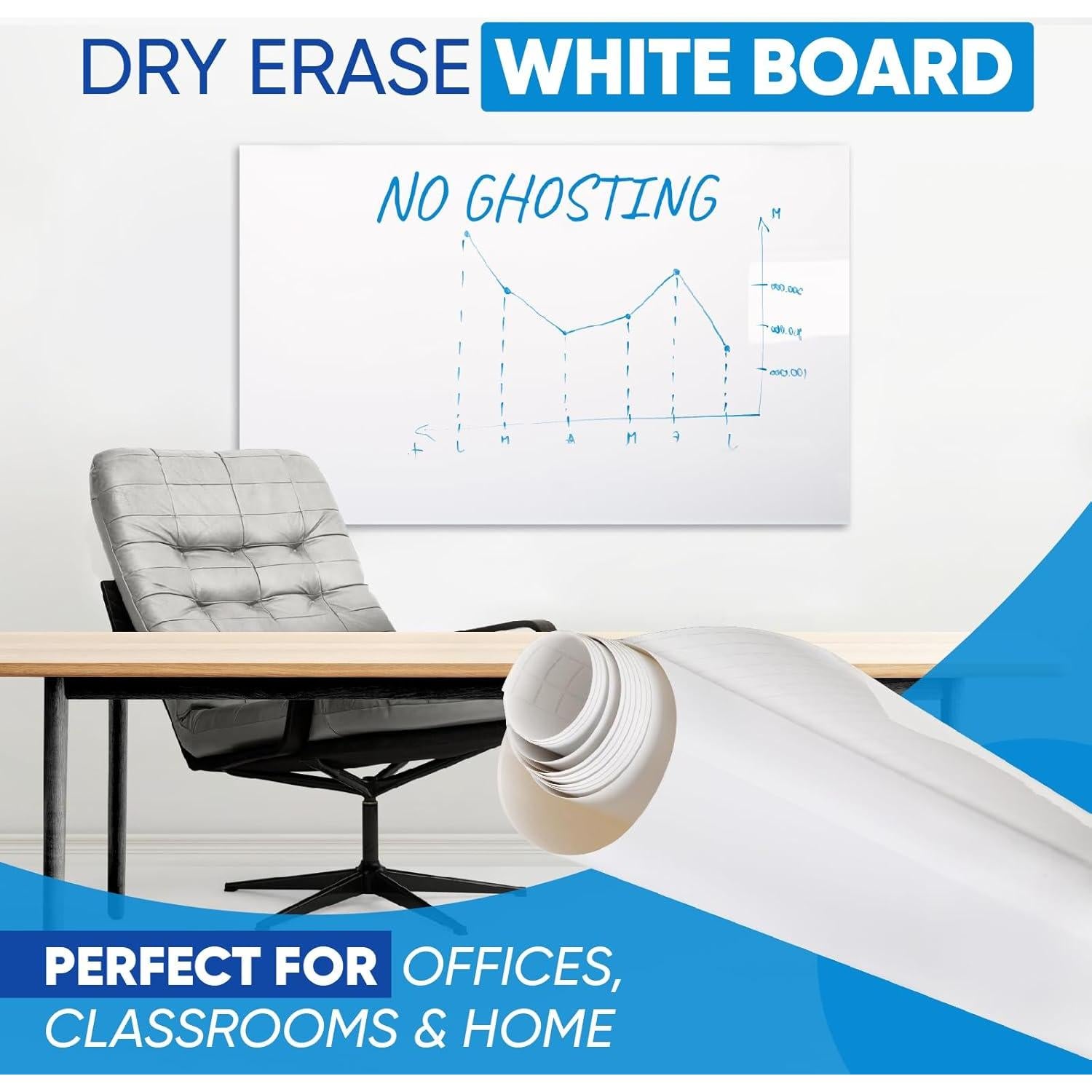 Etiqueta de Borrado en Seco HeatPomelo 205cm x 45cm Autoadhesiva