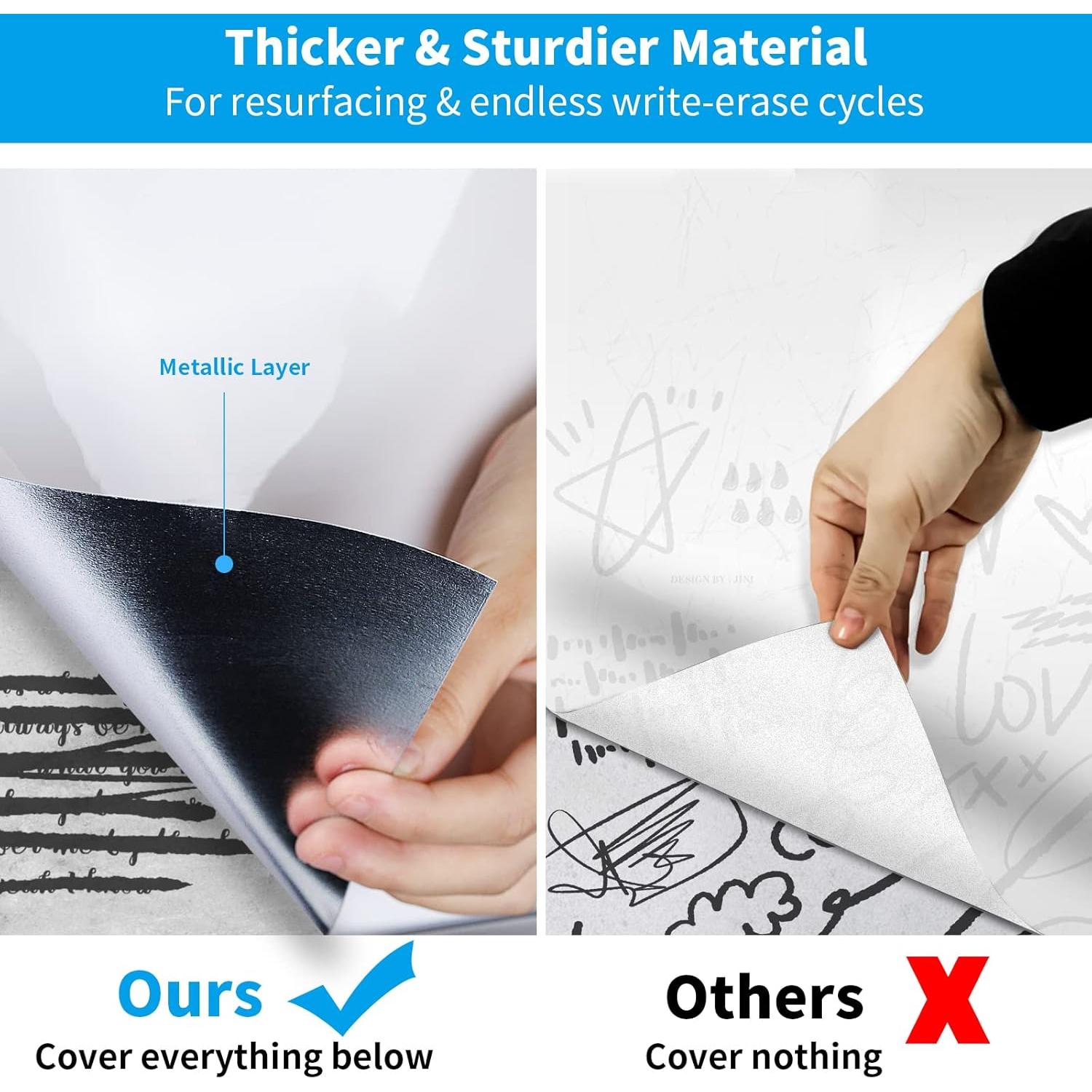 Papel Tapiz de Pizarra AFMAT 1.83x1.22m Autoadhesivo