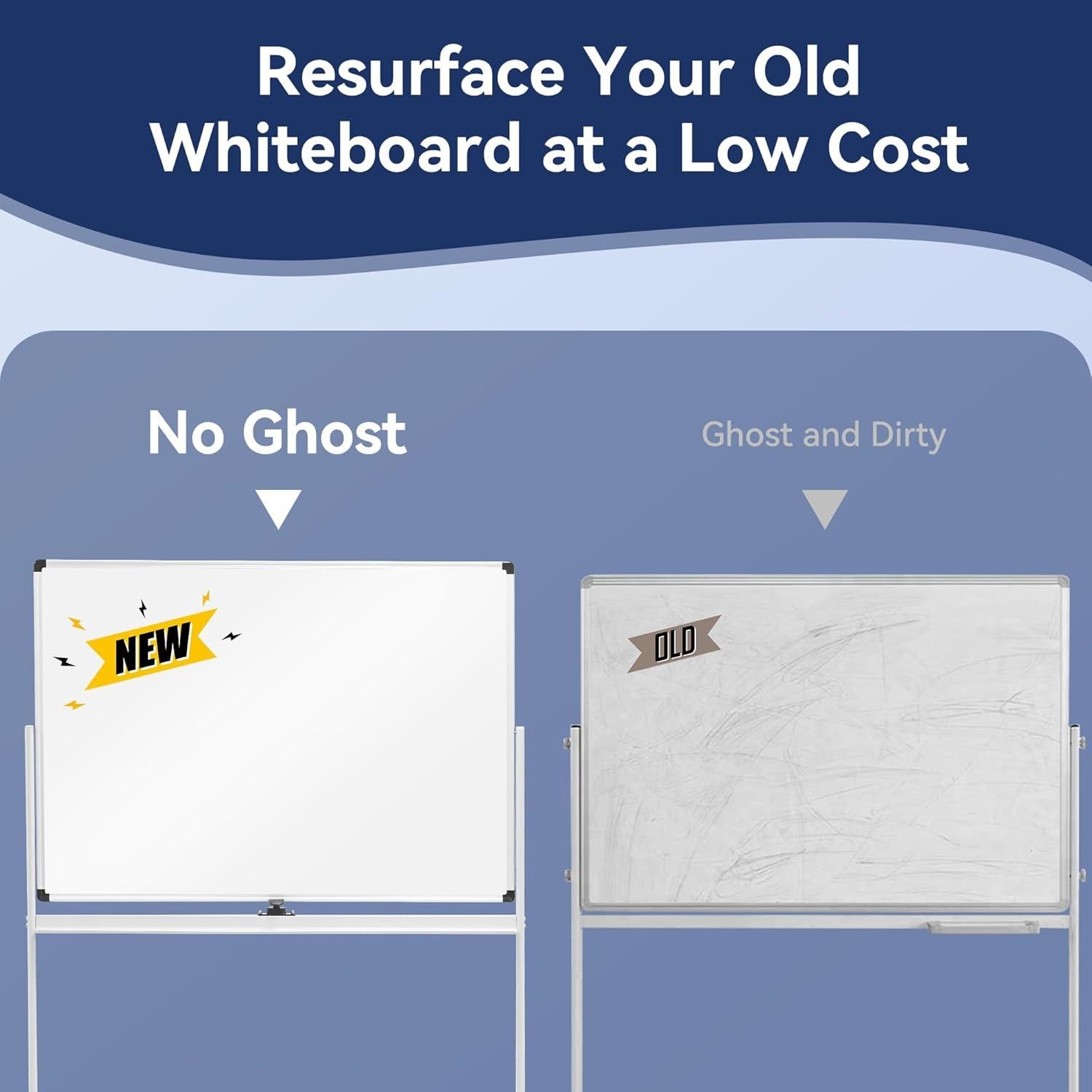 Pegatina de Pizarra Borrable Vusign 200x44 cm con 3 Marcadores