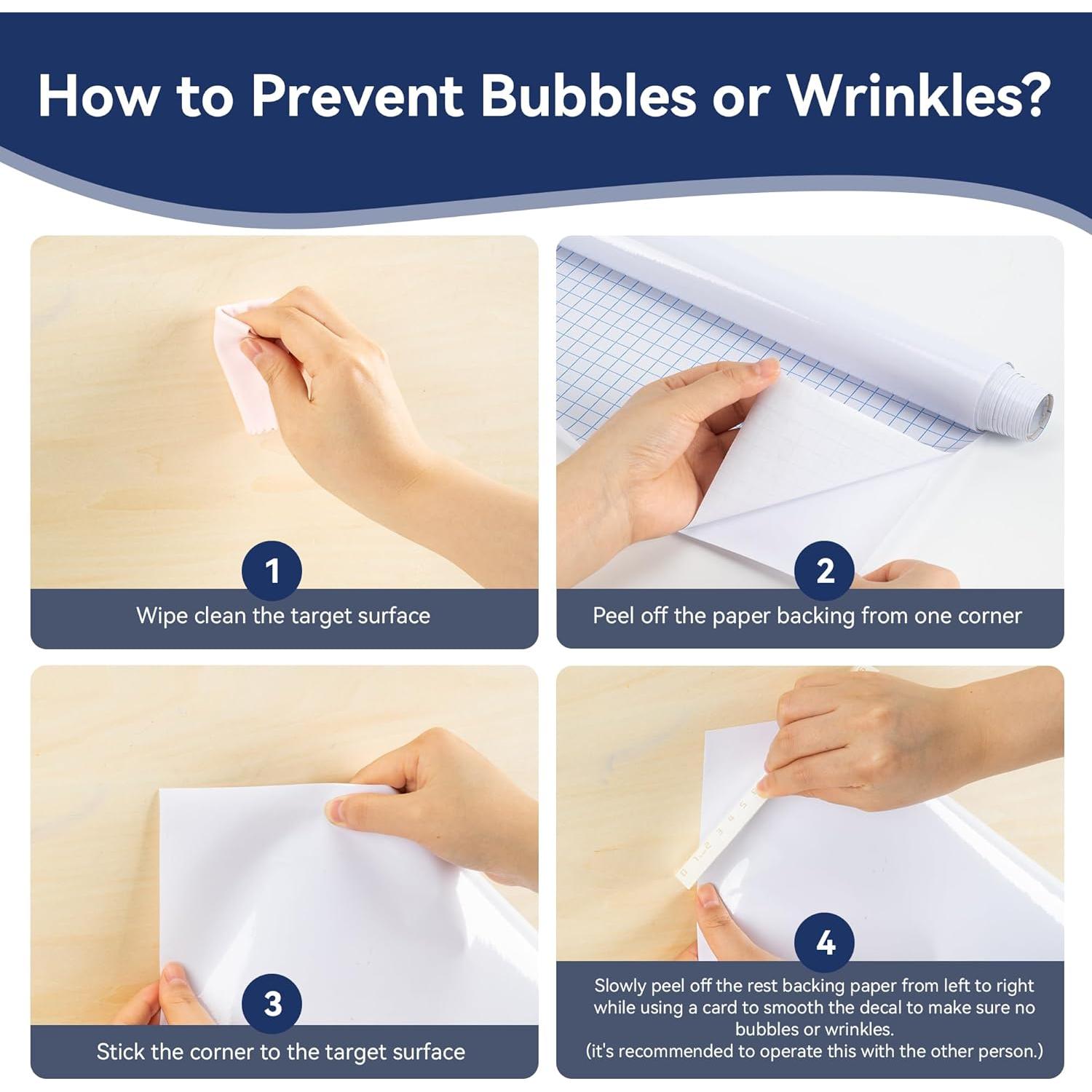 Pegatina de Pizarra Borrable Vusign 200x44 cm con 3 Marcadores