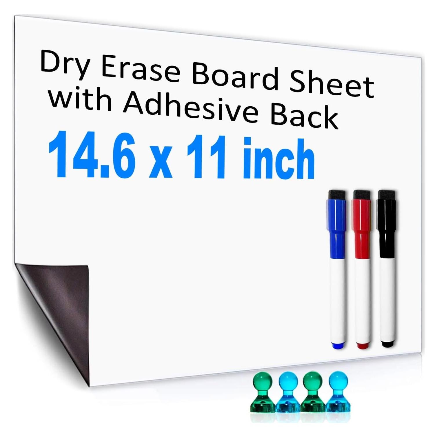 Pizarra Blanca Borrable Autoadhesiva Cohibon 38x28 cm