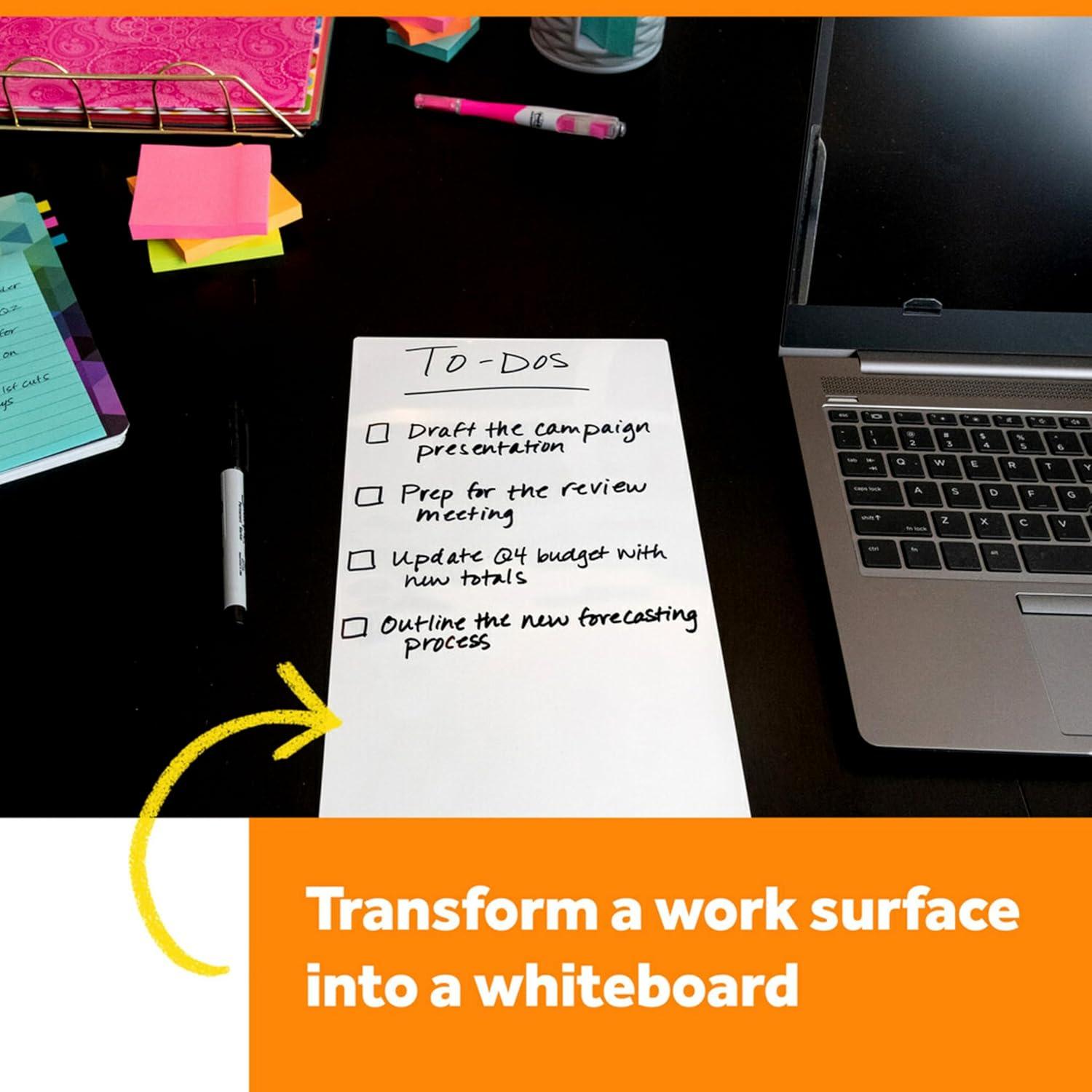 Hojas de Borrado en Seco Post-it 17.8x28.7 cm - 3 Piezas