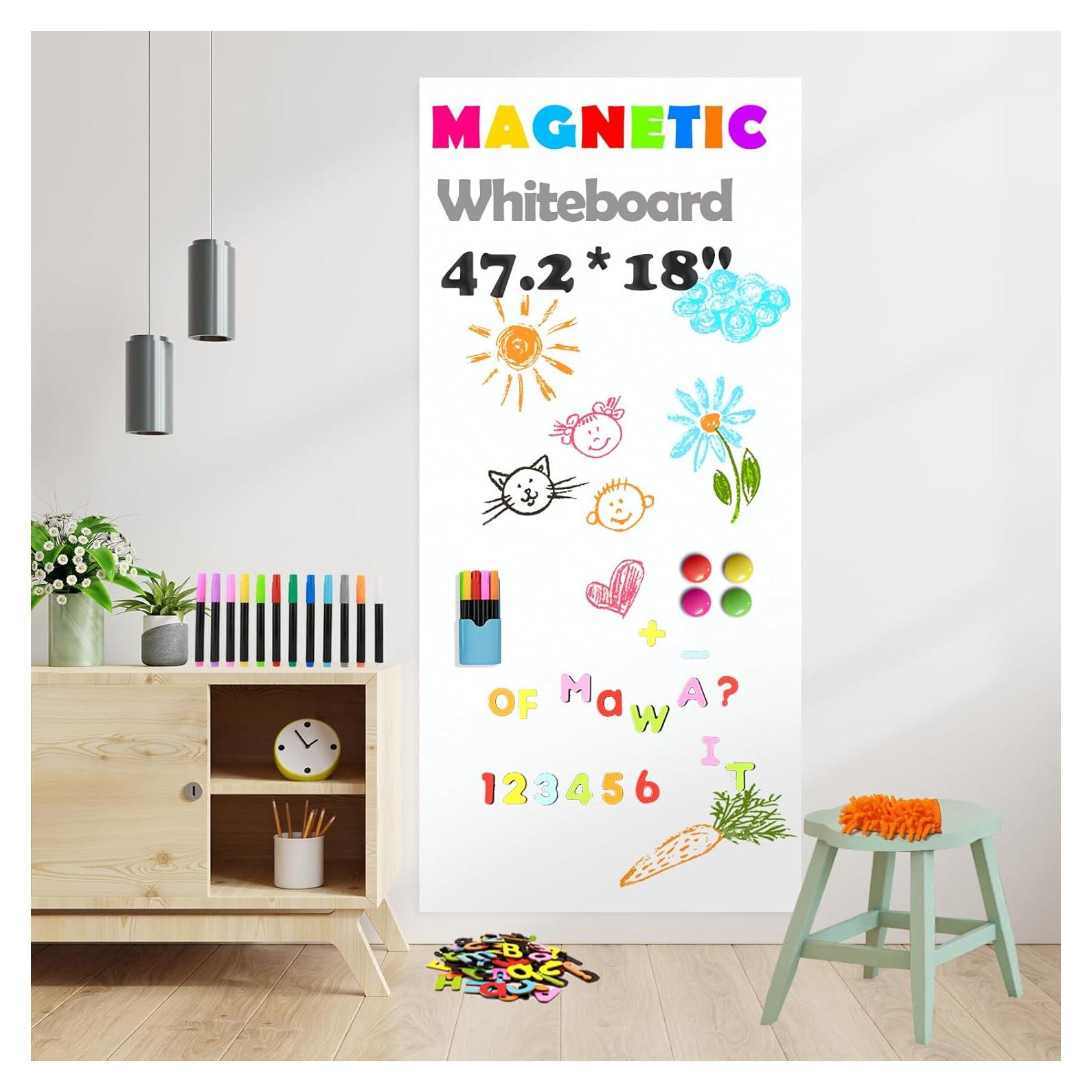 Papel Contacto Pizarra Blanca Magnética Ykall 120x45.7cm