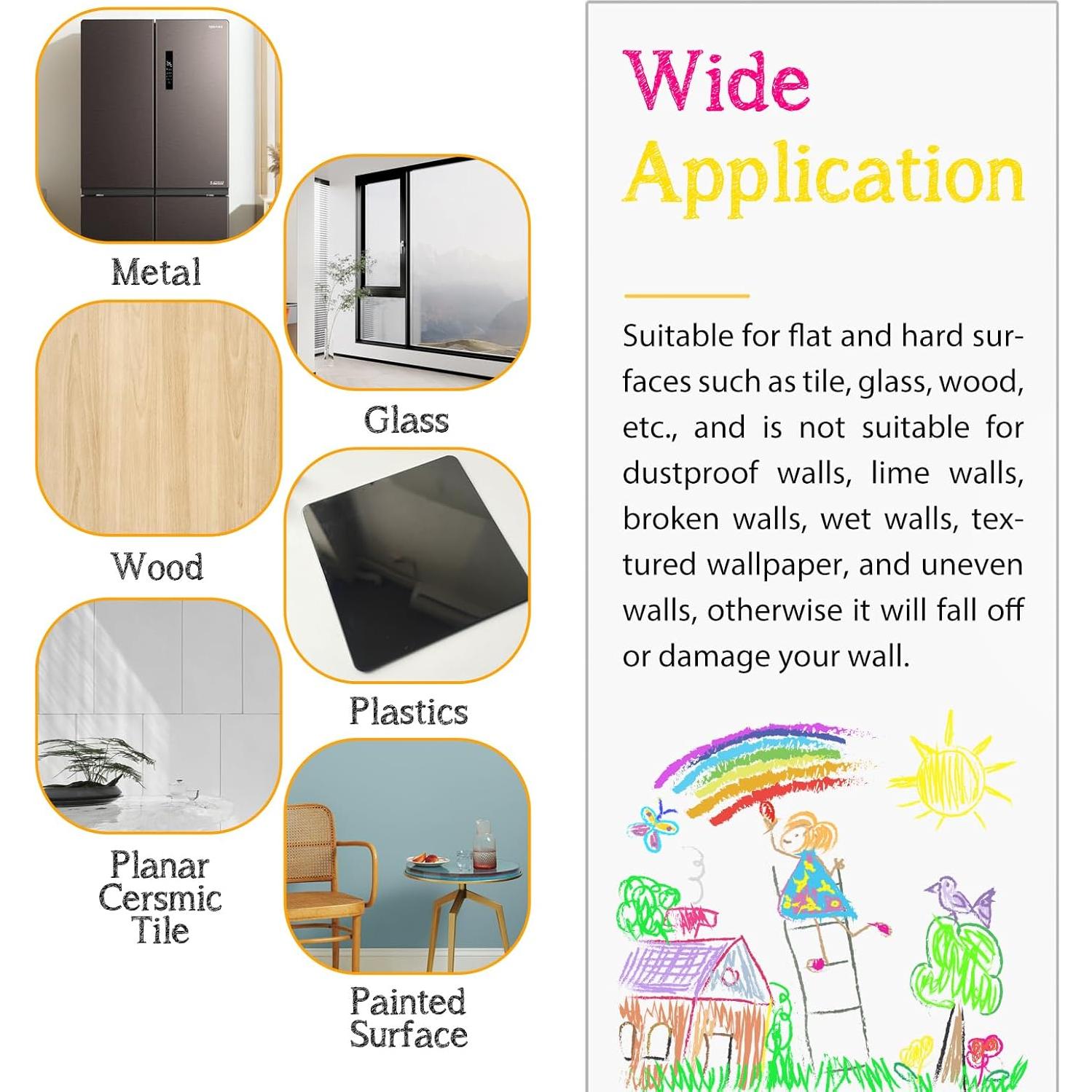 Papel Contacto Pizarra Blanca Magnética Ykall 120x45.7cm