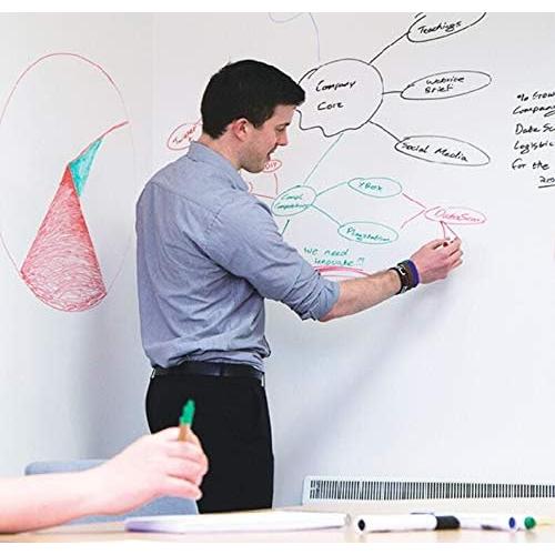 Papel Contacto Pizarra Blanca Autoadhesivo VEELIKE 199.4x44.9 cm