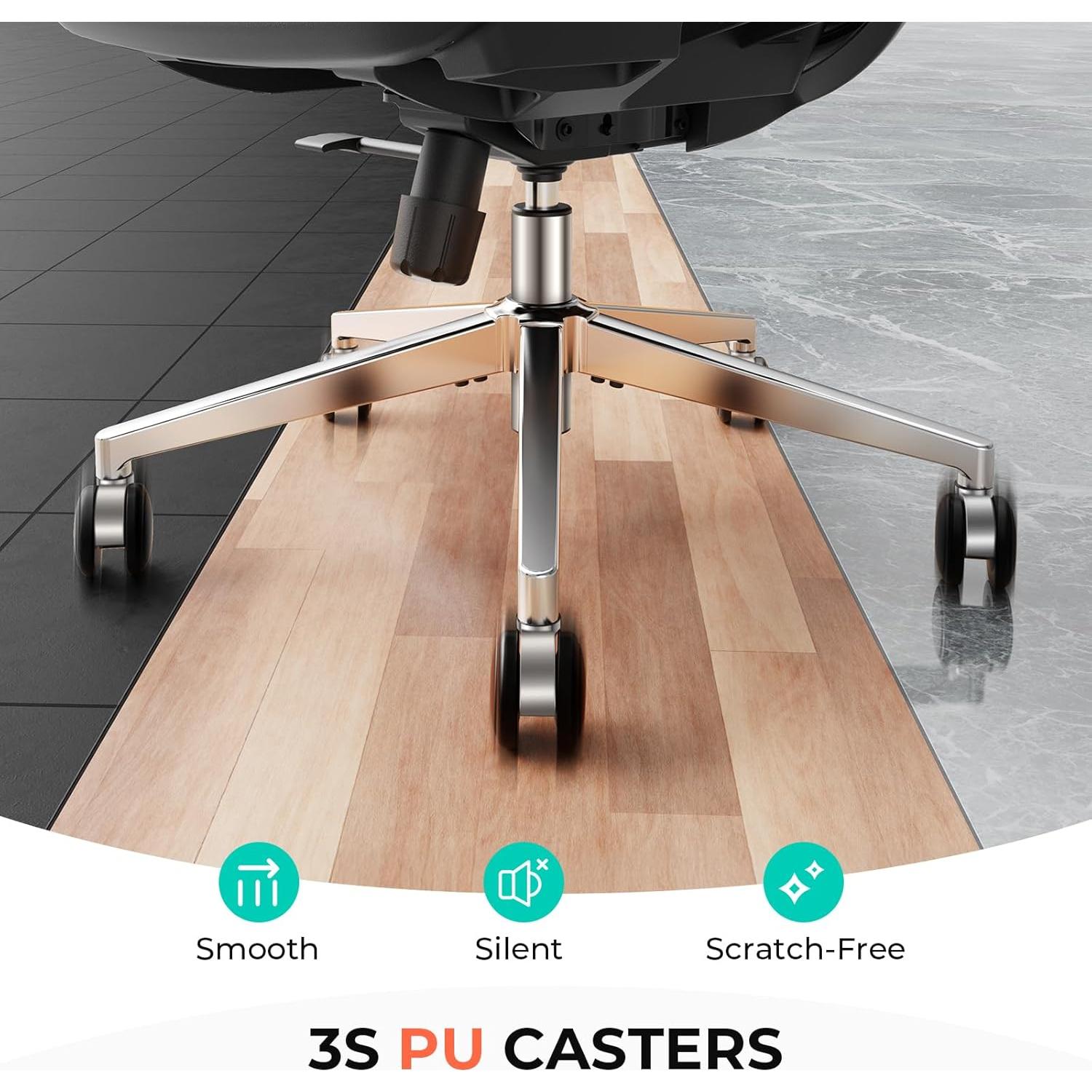 Silla de Oficina Ergonómica CAPOT con Respaldo Alto y Ajustable